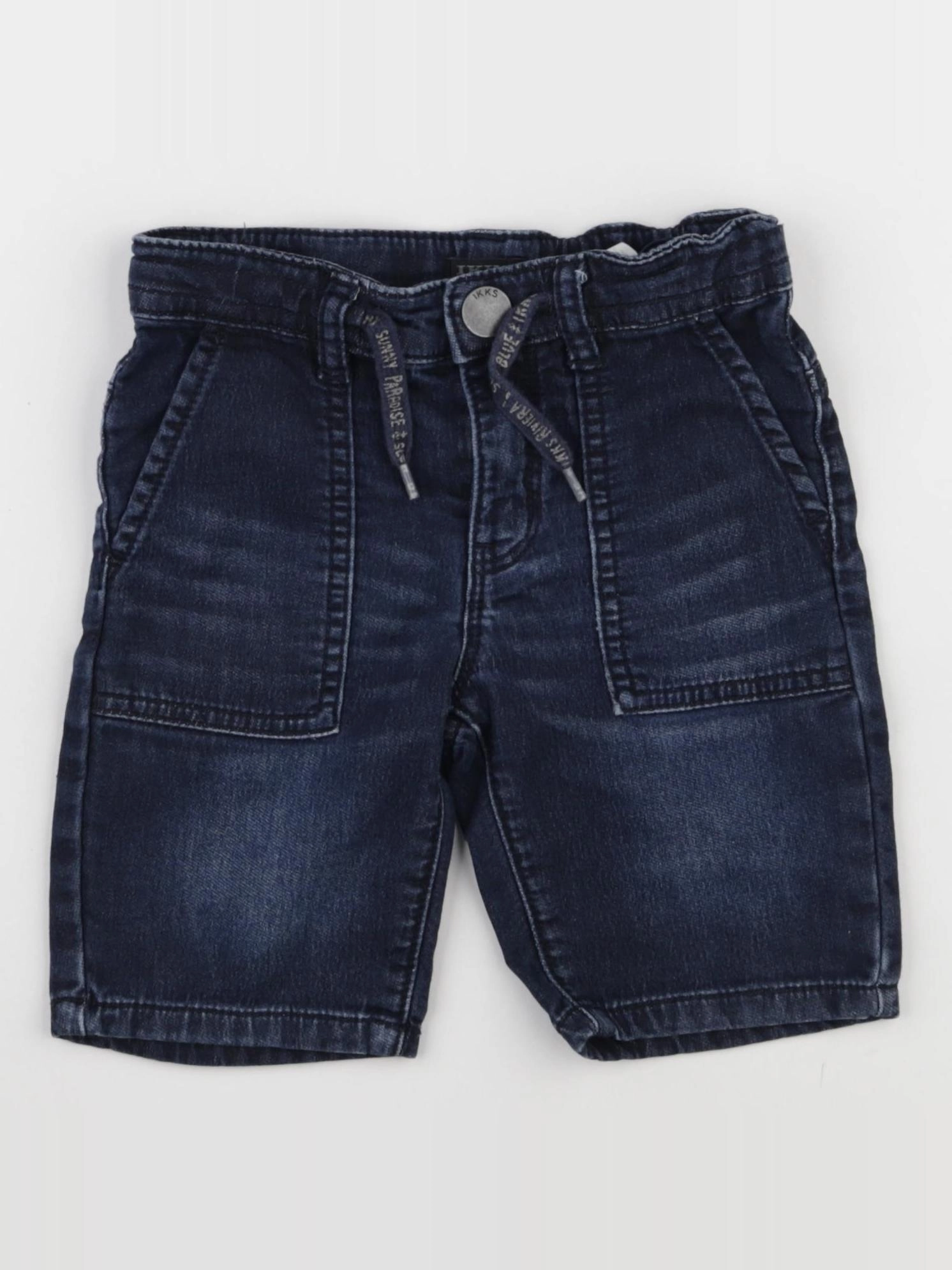 IKKS - short bleu - 4 ans