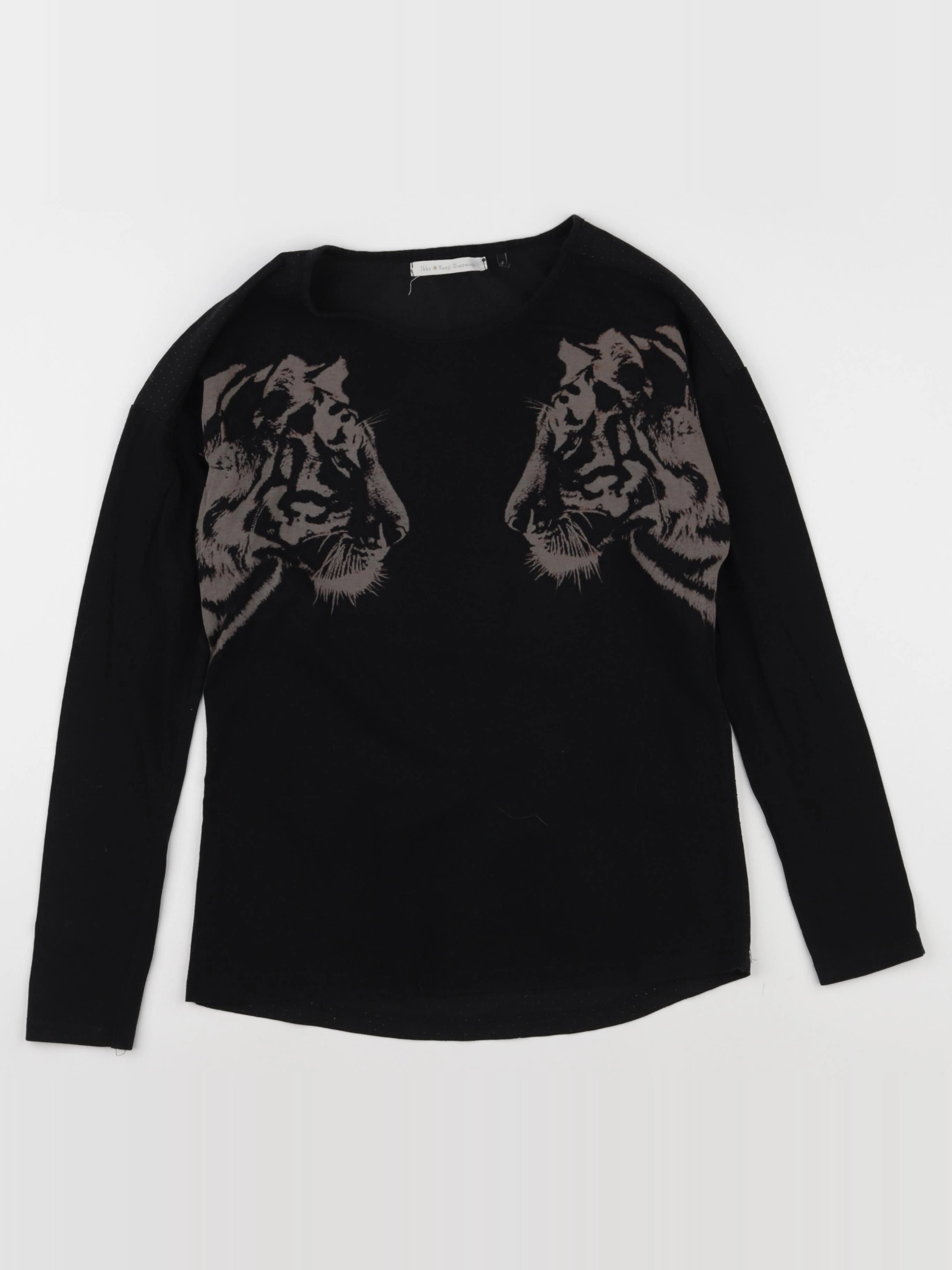 IKKS - tee-shirt noir - 12 ans
