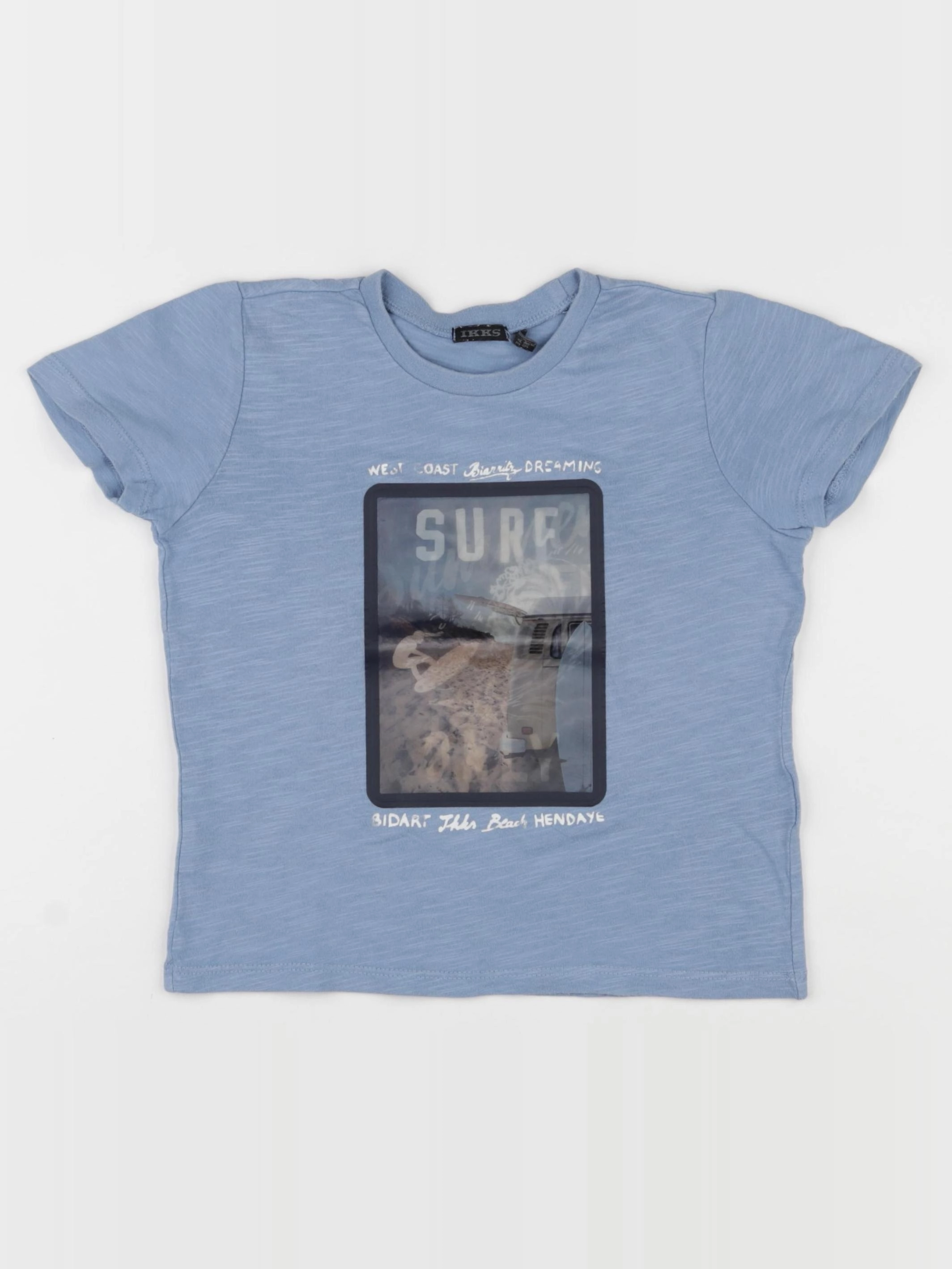 IKKS - tee-shirt bleu - 3 ans