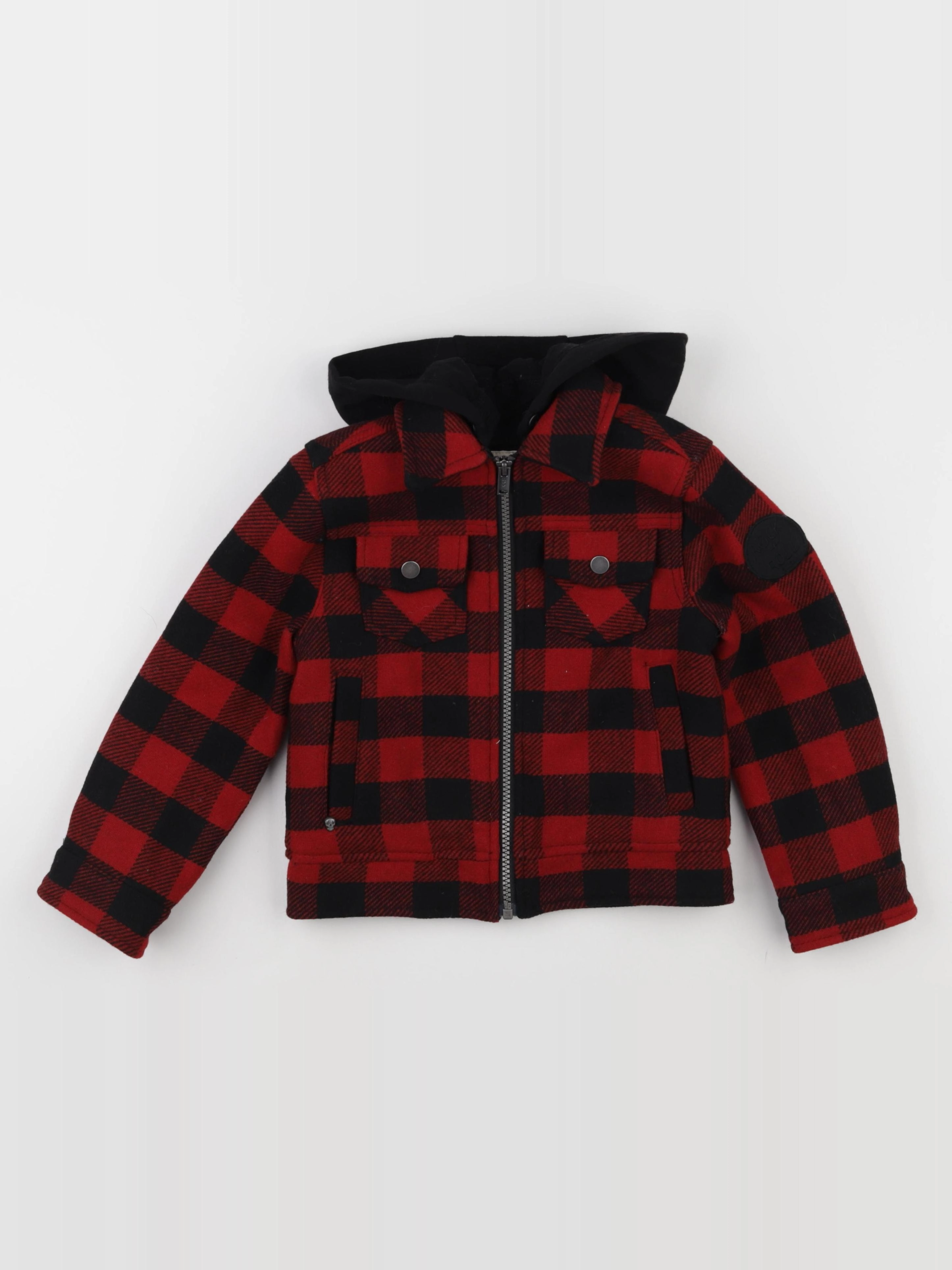 IKKS - veste rouge, noir - 5 ans