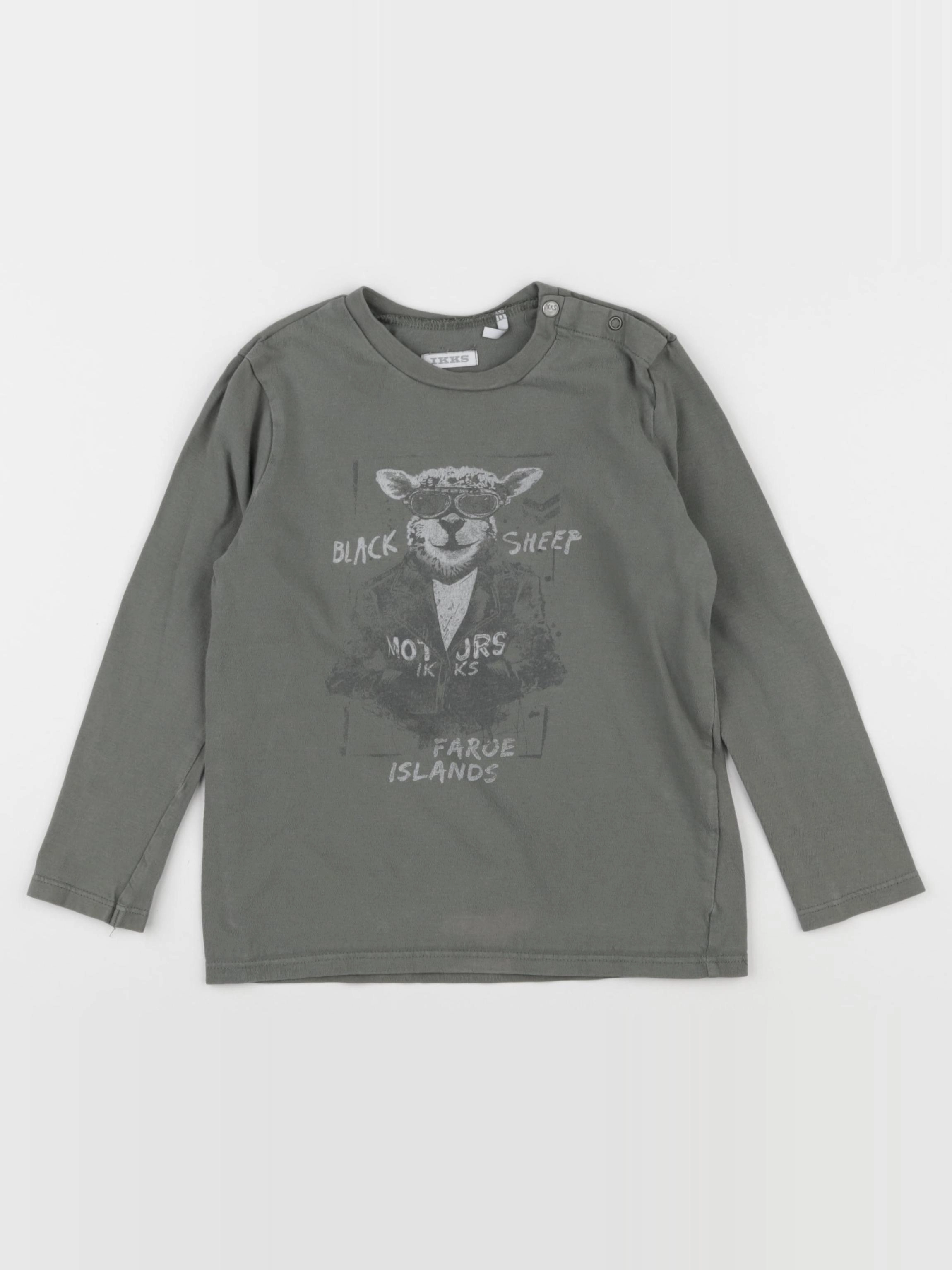 IKKS - tee-shirt vert - 4 ans