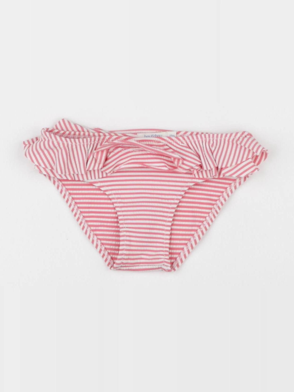 Boutchou - maillot de bain rose, blanc - 12 mois