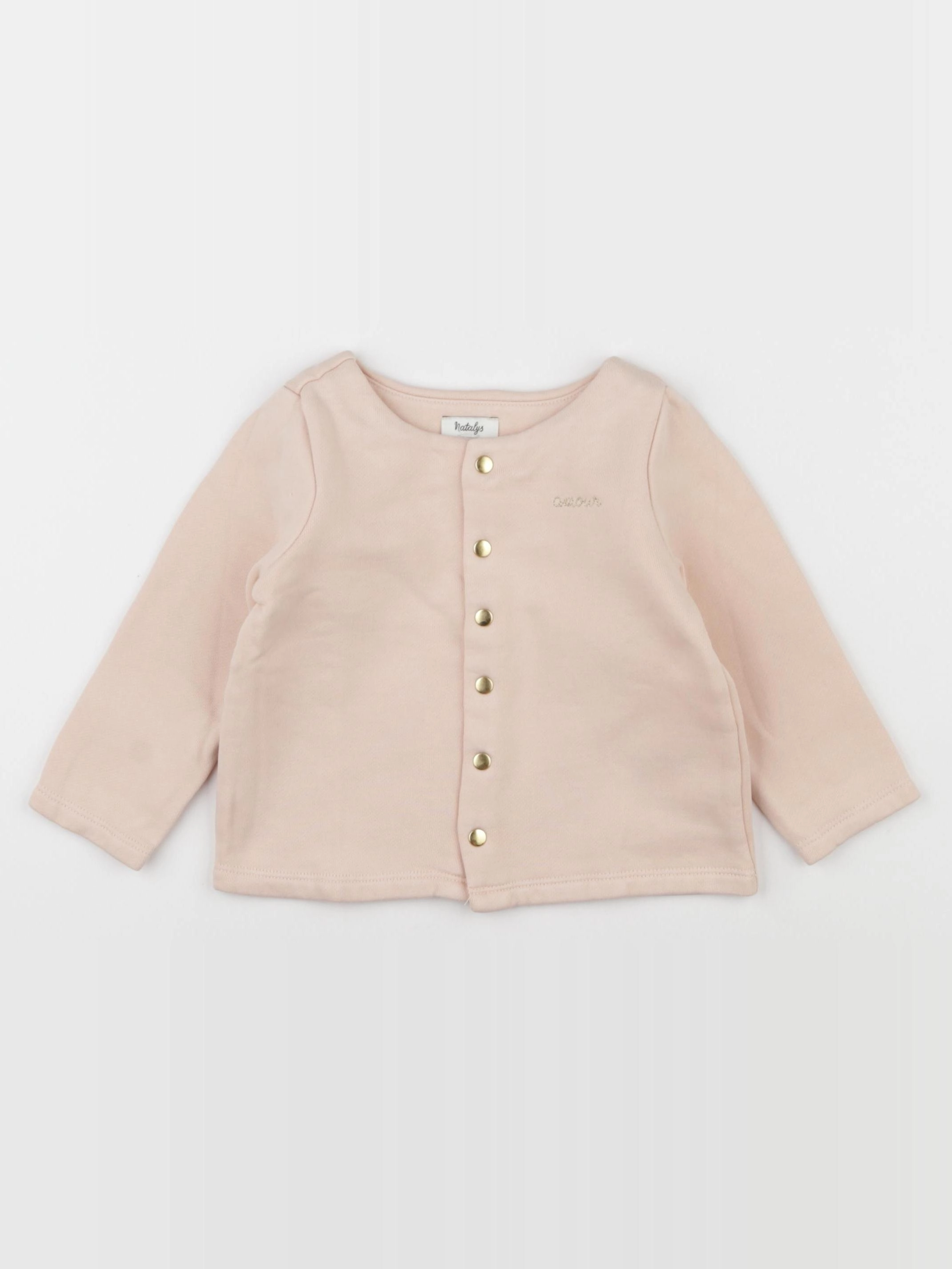 Natalys - sweat rose - 18 mois