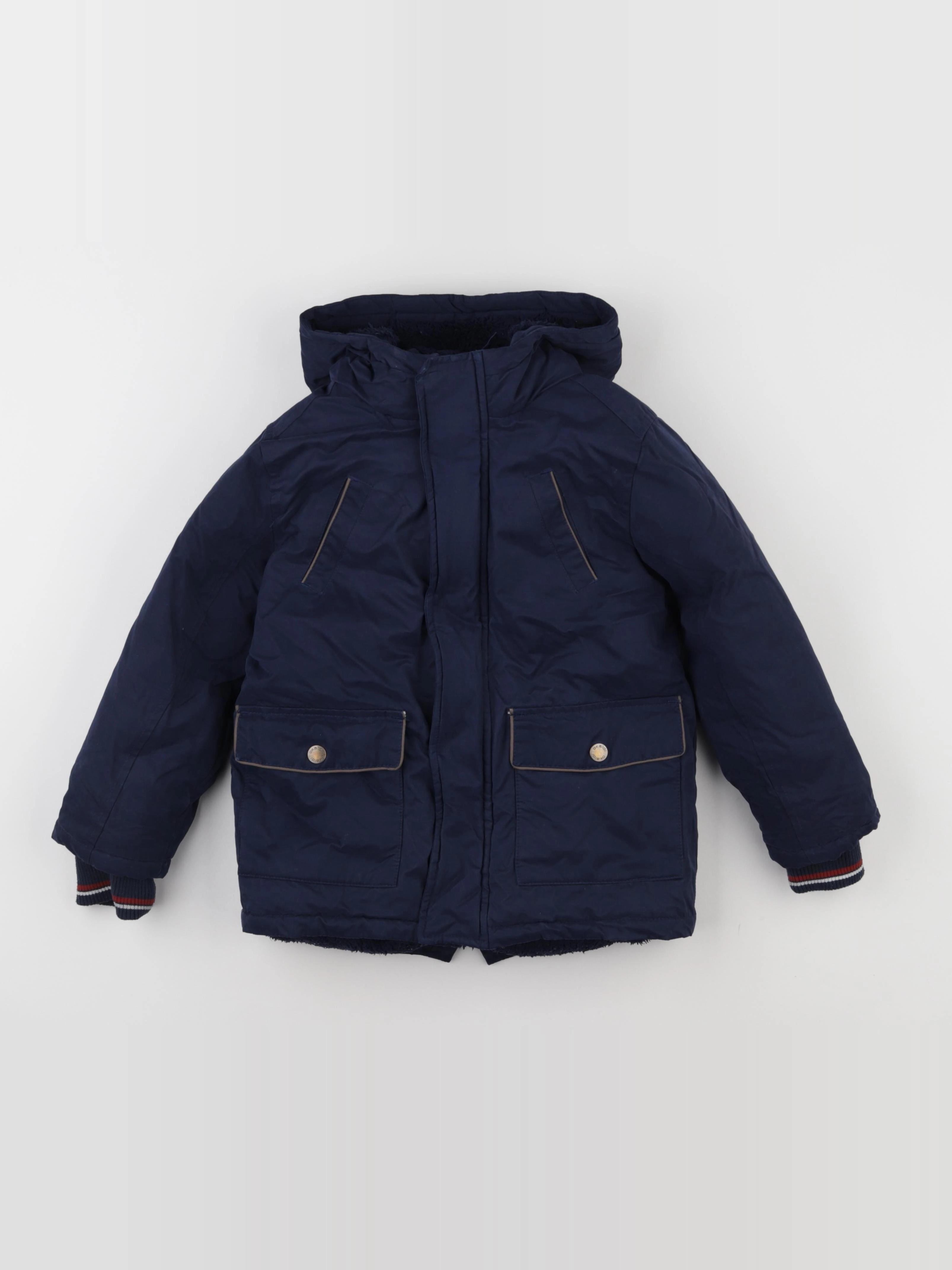 Okaidi - parka bleu - 5 ans