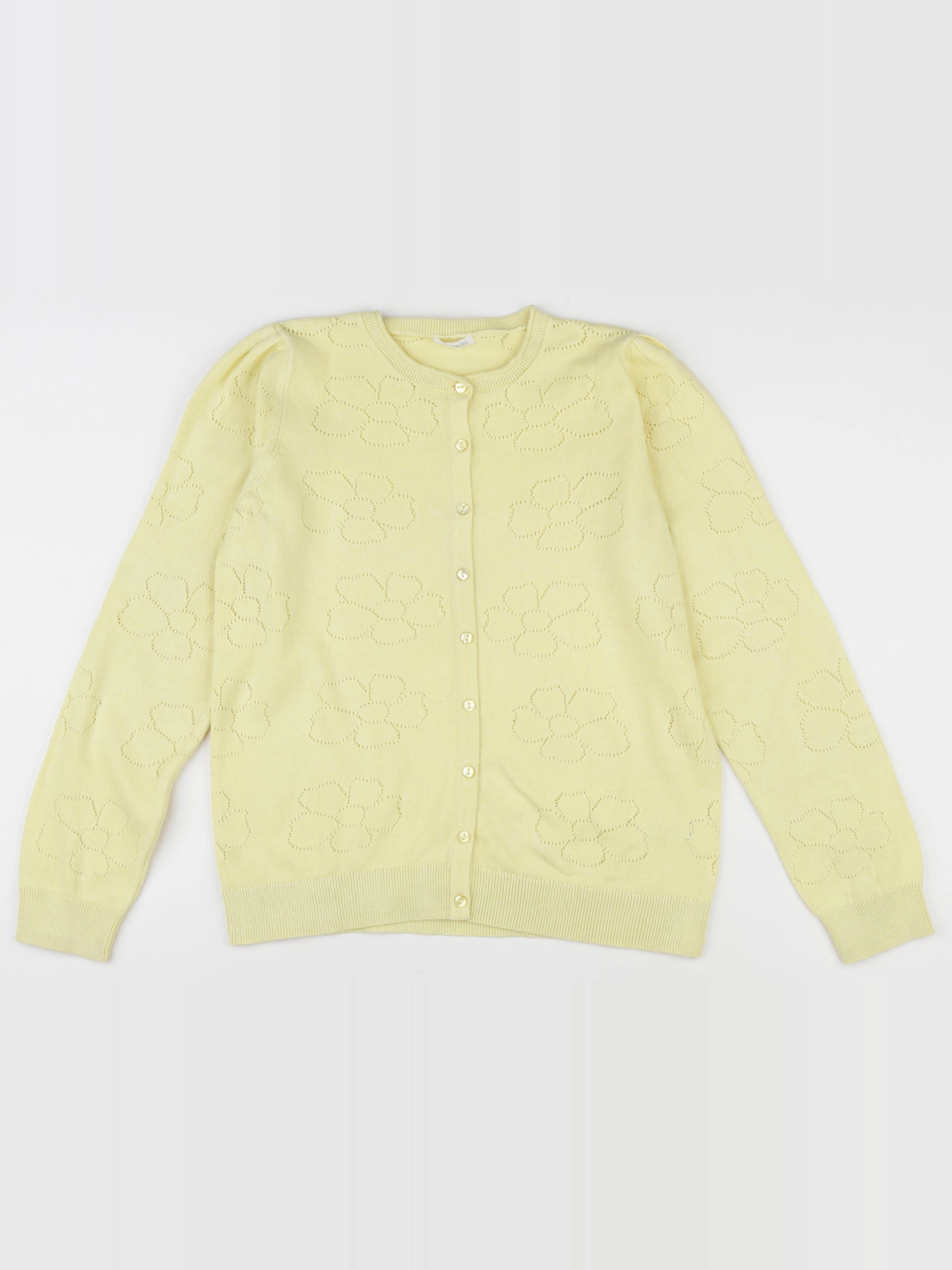 Vertbaudet - gilet jaune - 14 ans
