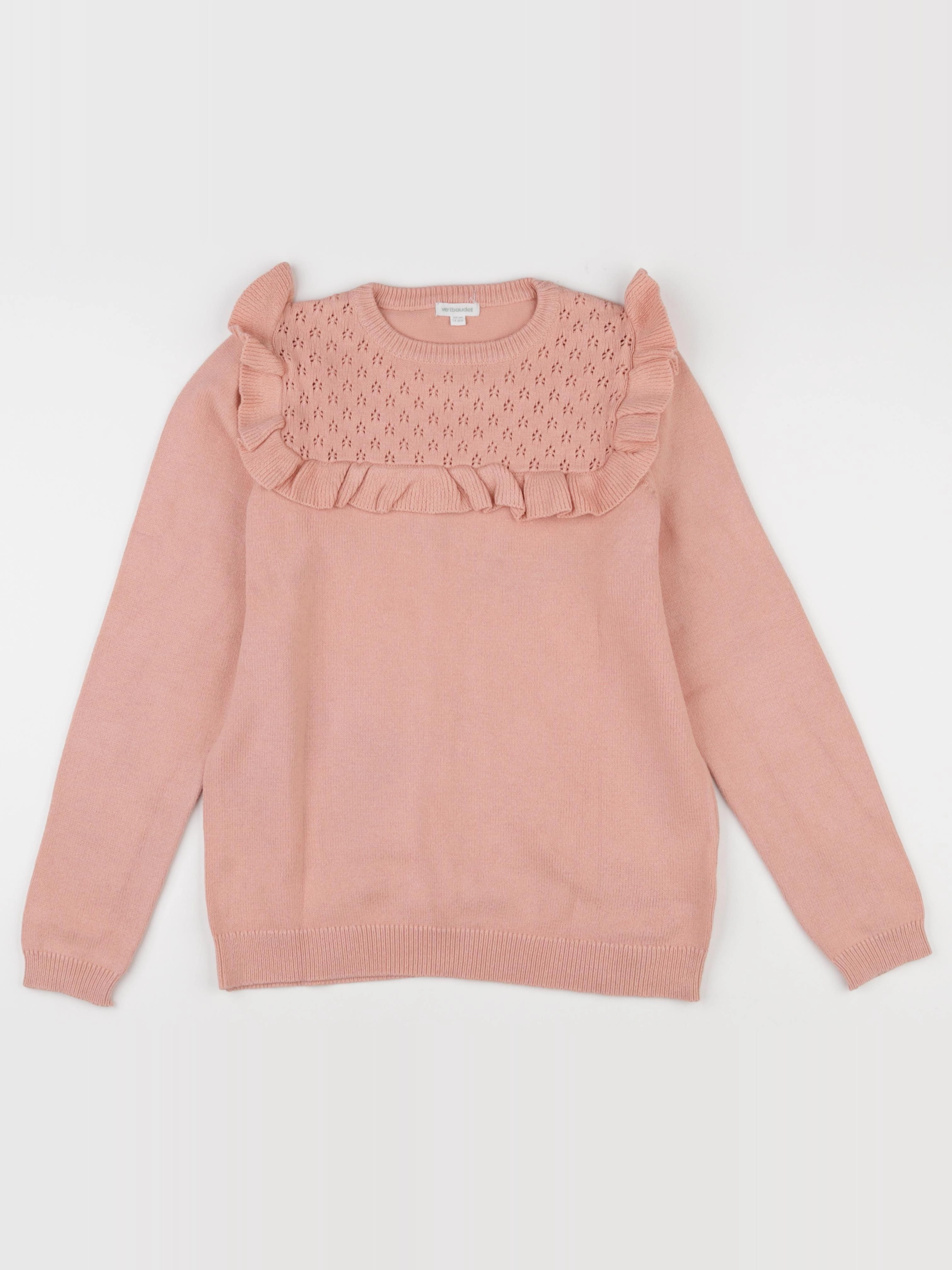 Vertbaudet - pull rose - 14 ans