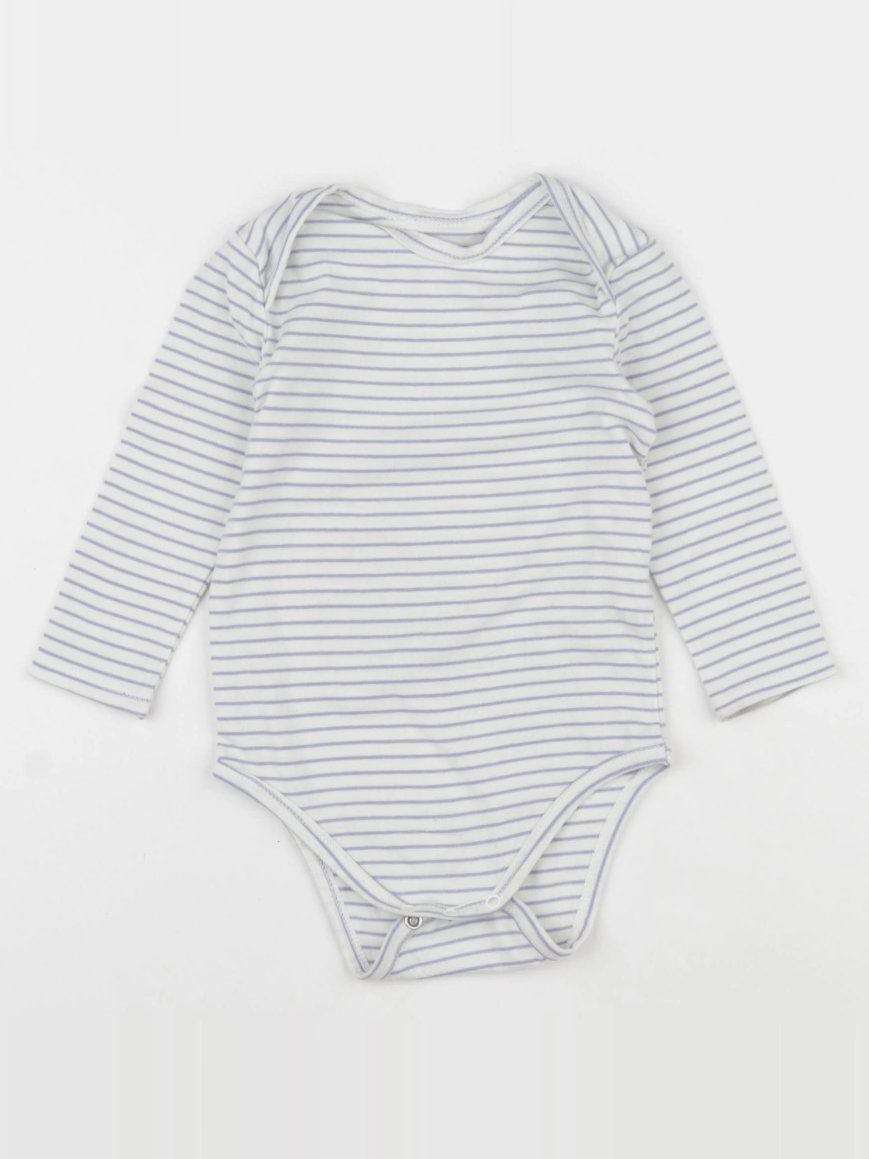 Tape à l'oeil - body beige, bleu - 18 mois