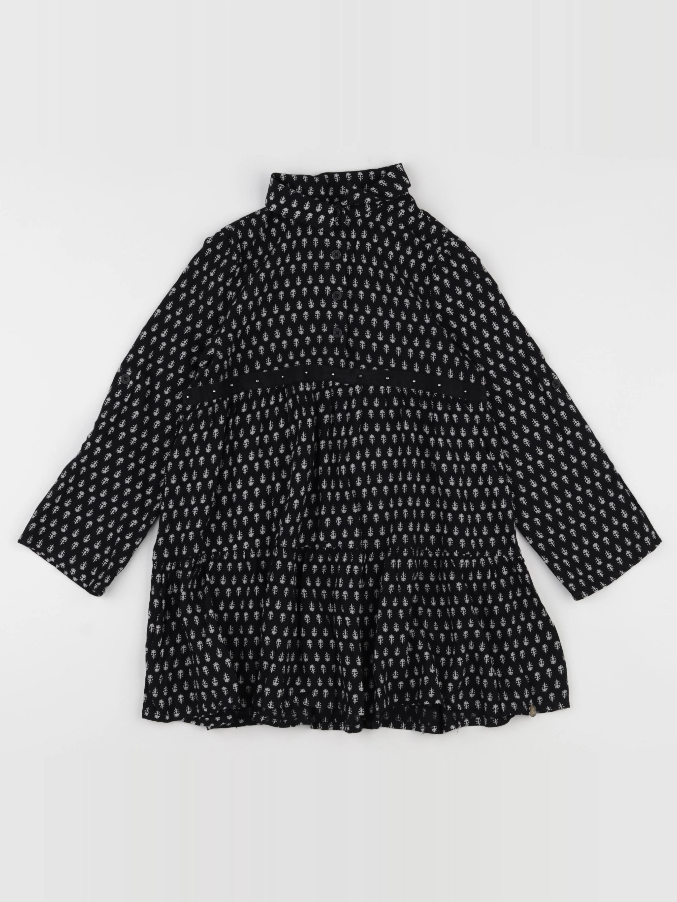 IKKS - robe noir - 5 ans