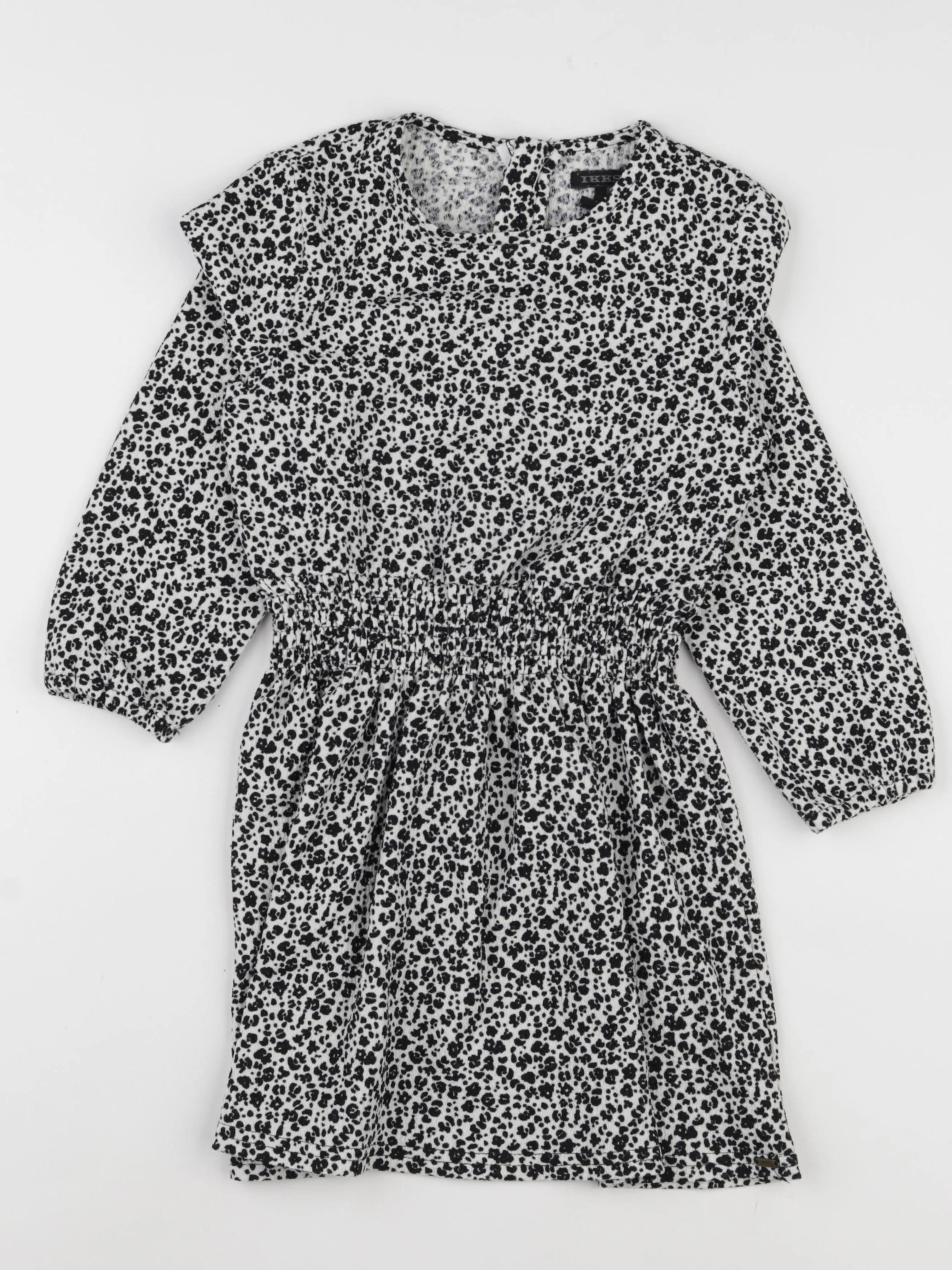 IKKS - robe noir - 5 ans