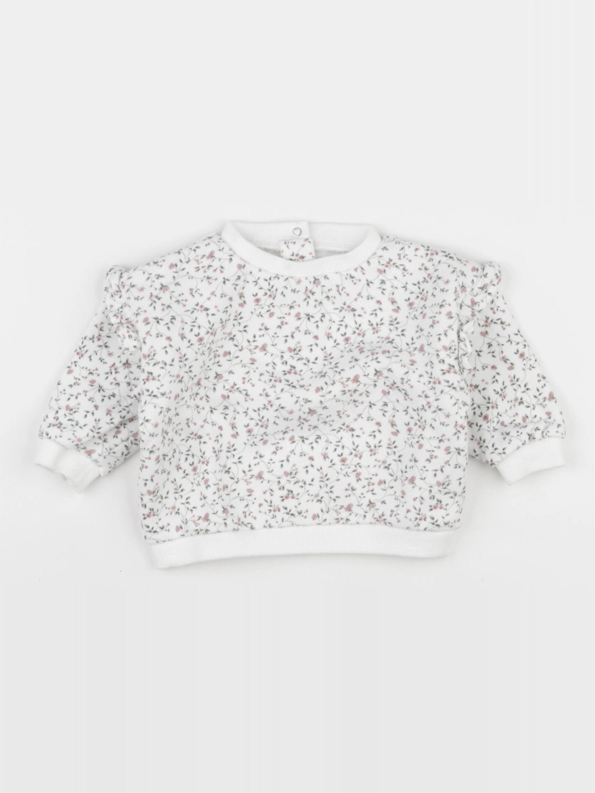Vertbaudet - sweat multicolore - 3/6 mois