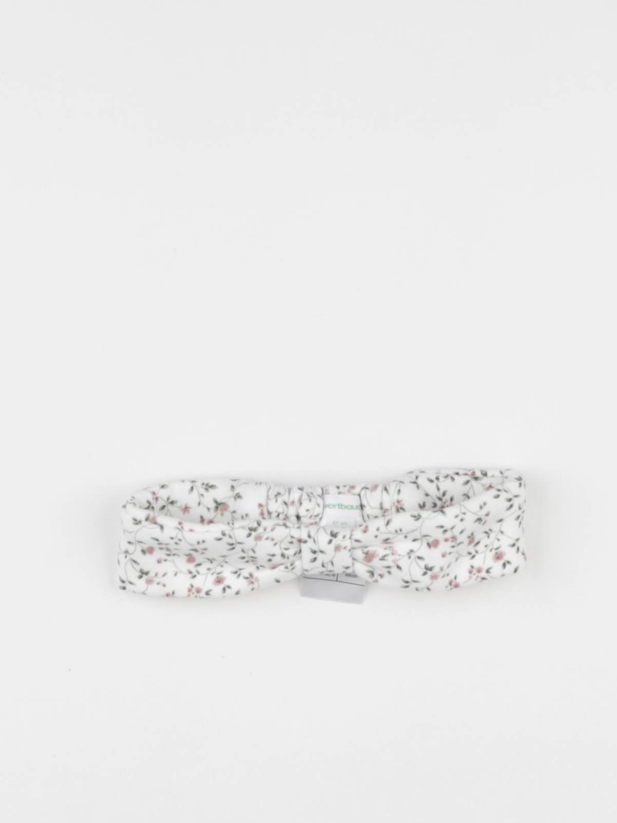 Vertbaudet - bandeau blanc - 3/6 mois