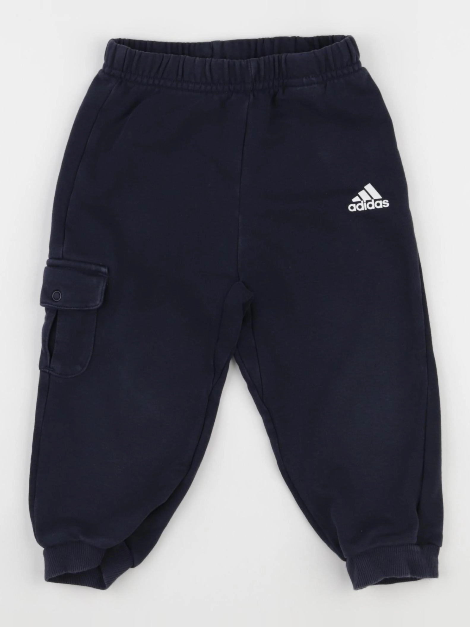 Adidas - jogging bleu - 12/18 mois