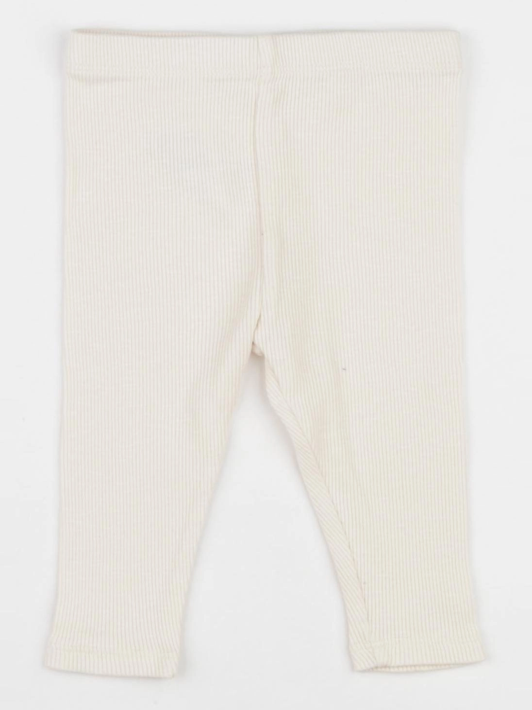 Vertbaudet - legging beige - 6 mois