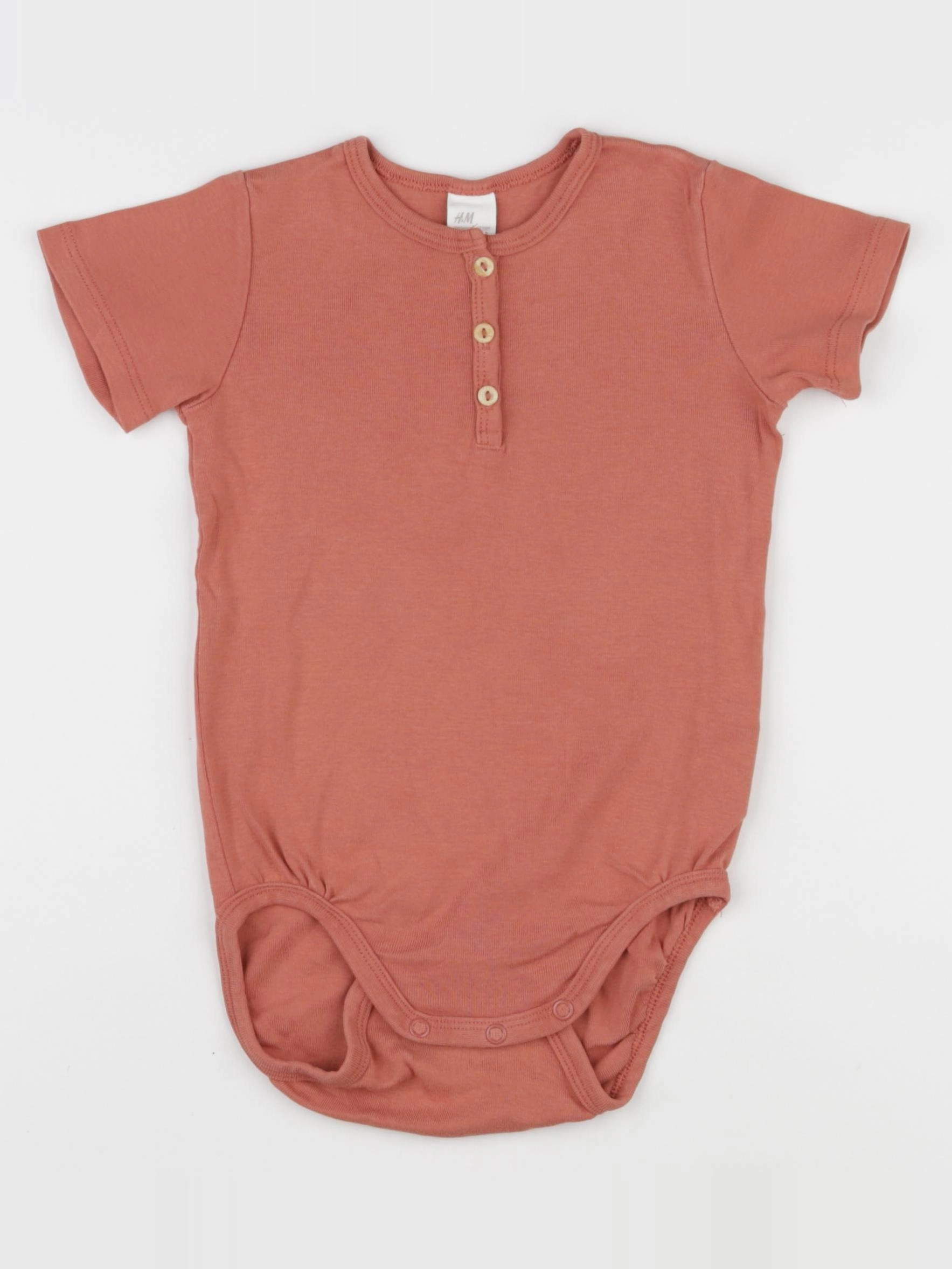 H&M - body rouge - 18/24 mois