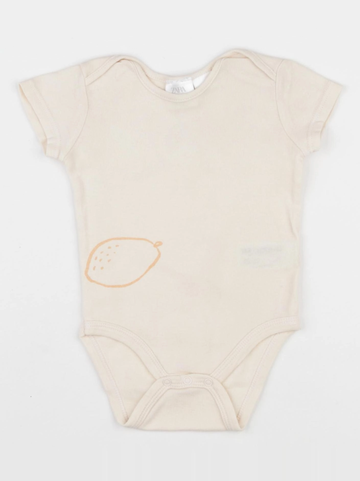 Zara - body beige - 3/6 mois