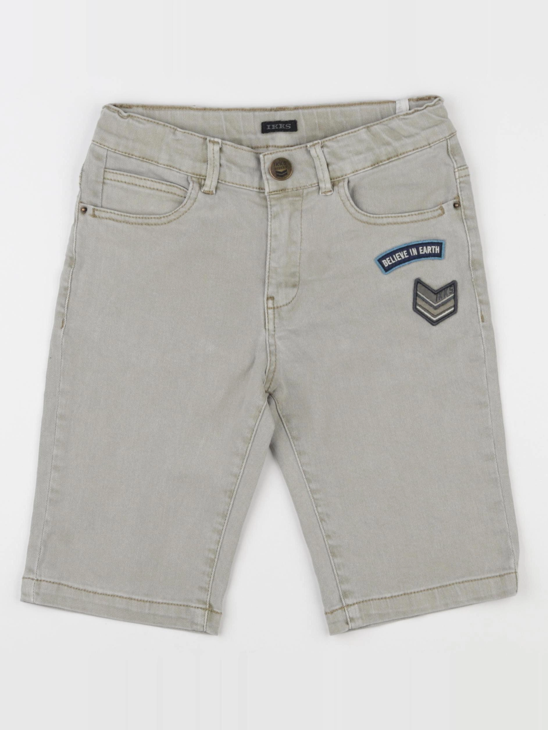 IKKS - short beige - 10 ans