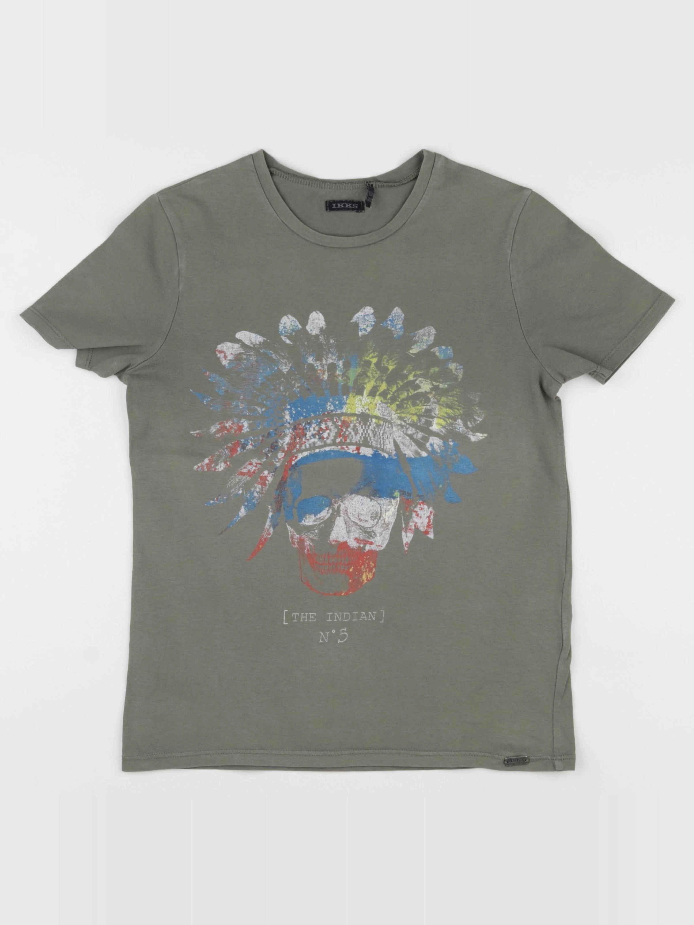 IKKS - tee-shirt vert - 10 ans