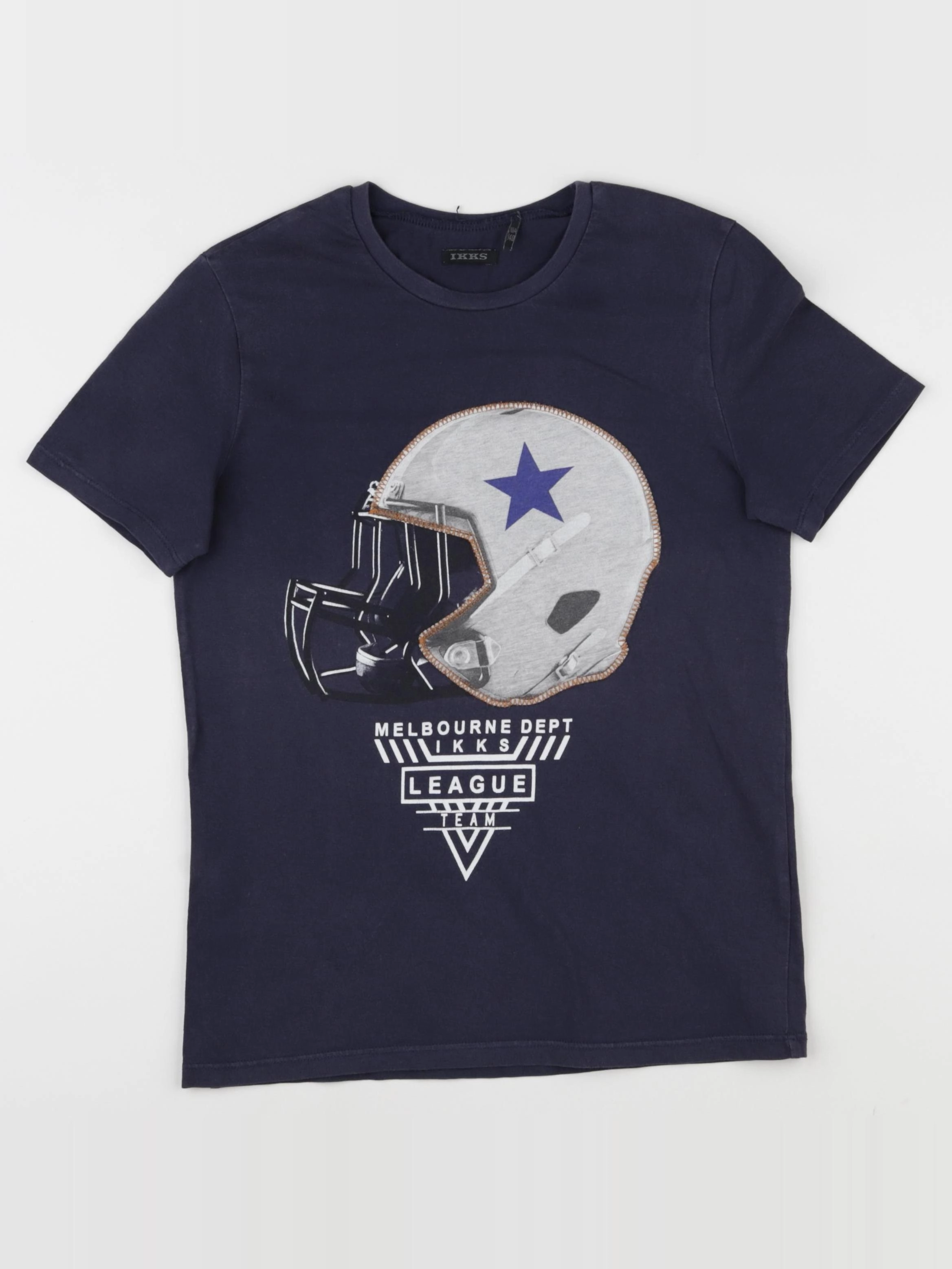 IKKS - tee-shirt bleu - 10 ans