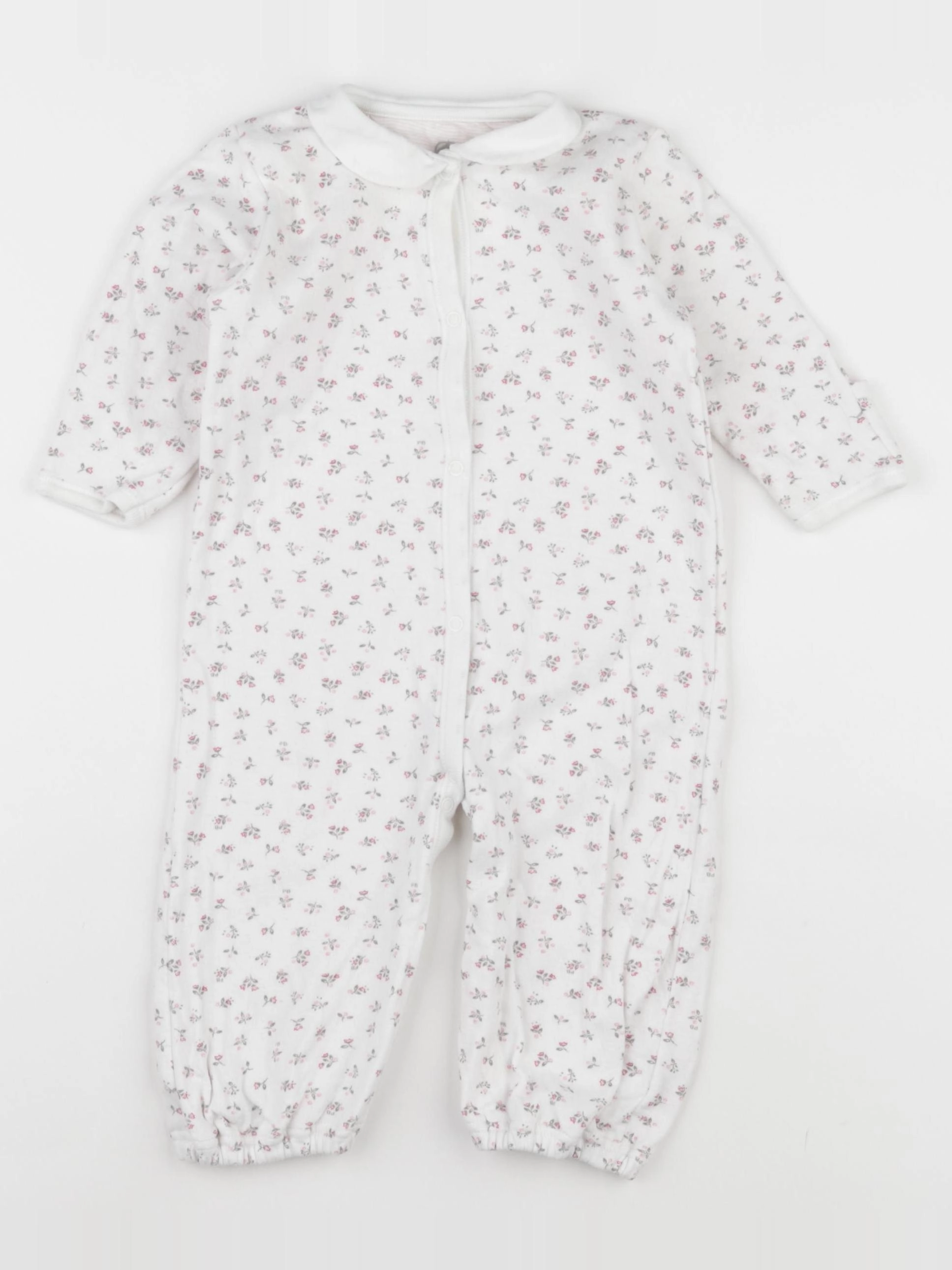 Petit Bateau - pyjama coton multicolore - 6 mois