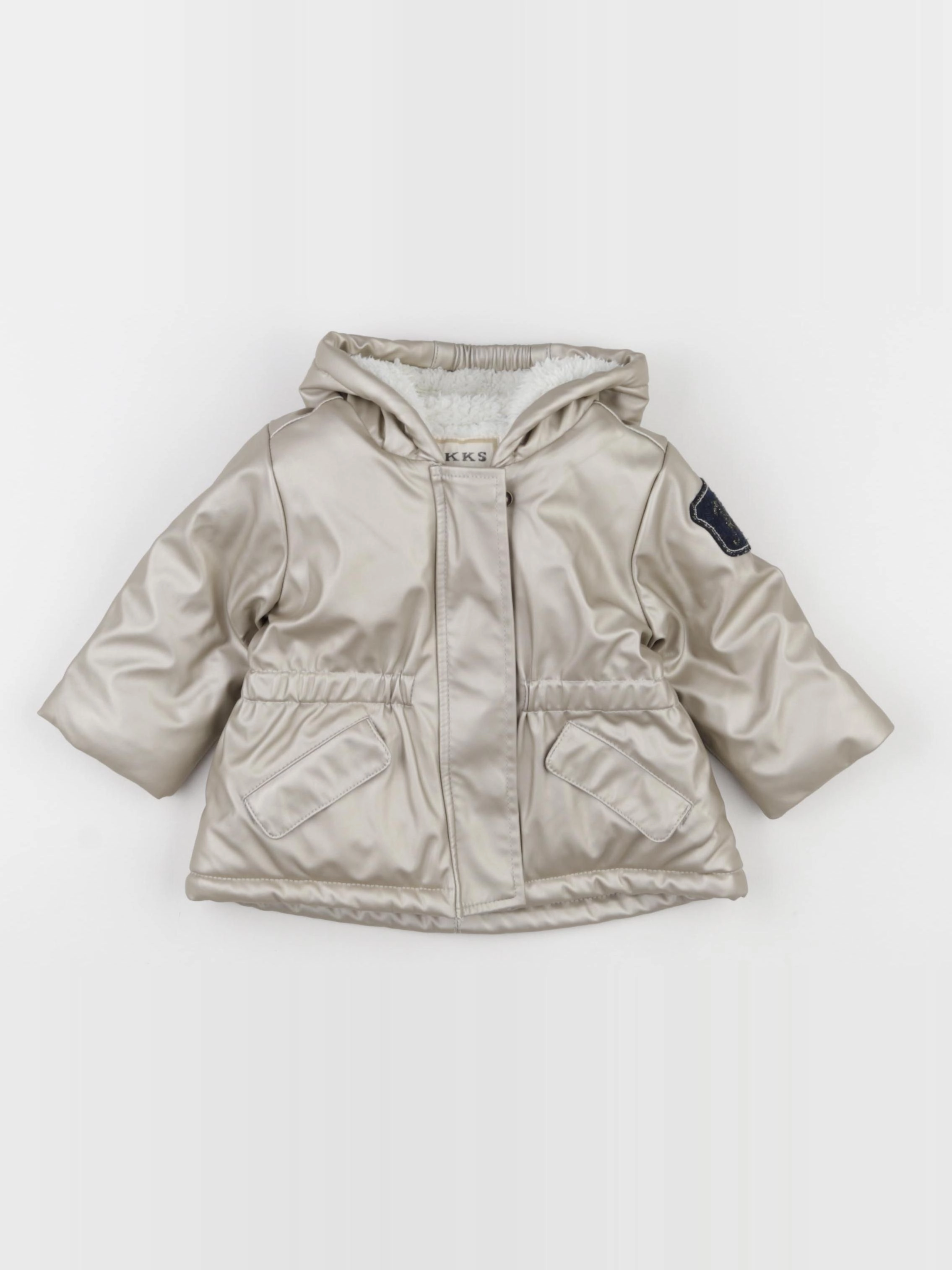 IKKS - manteau or - 6 mois