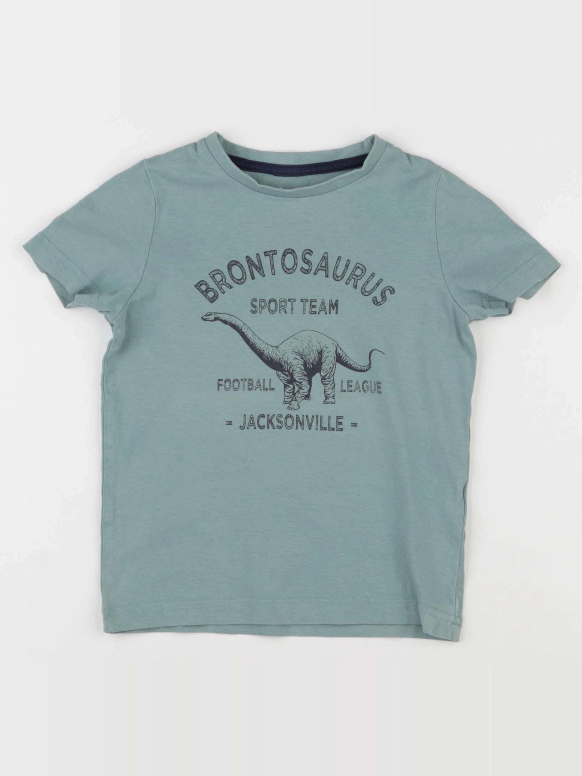 Vertbaudet - tee-shirt vert - 4 ans