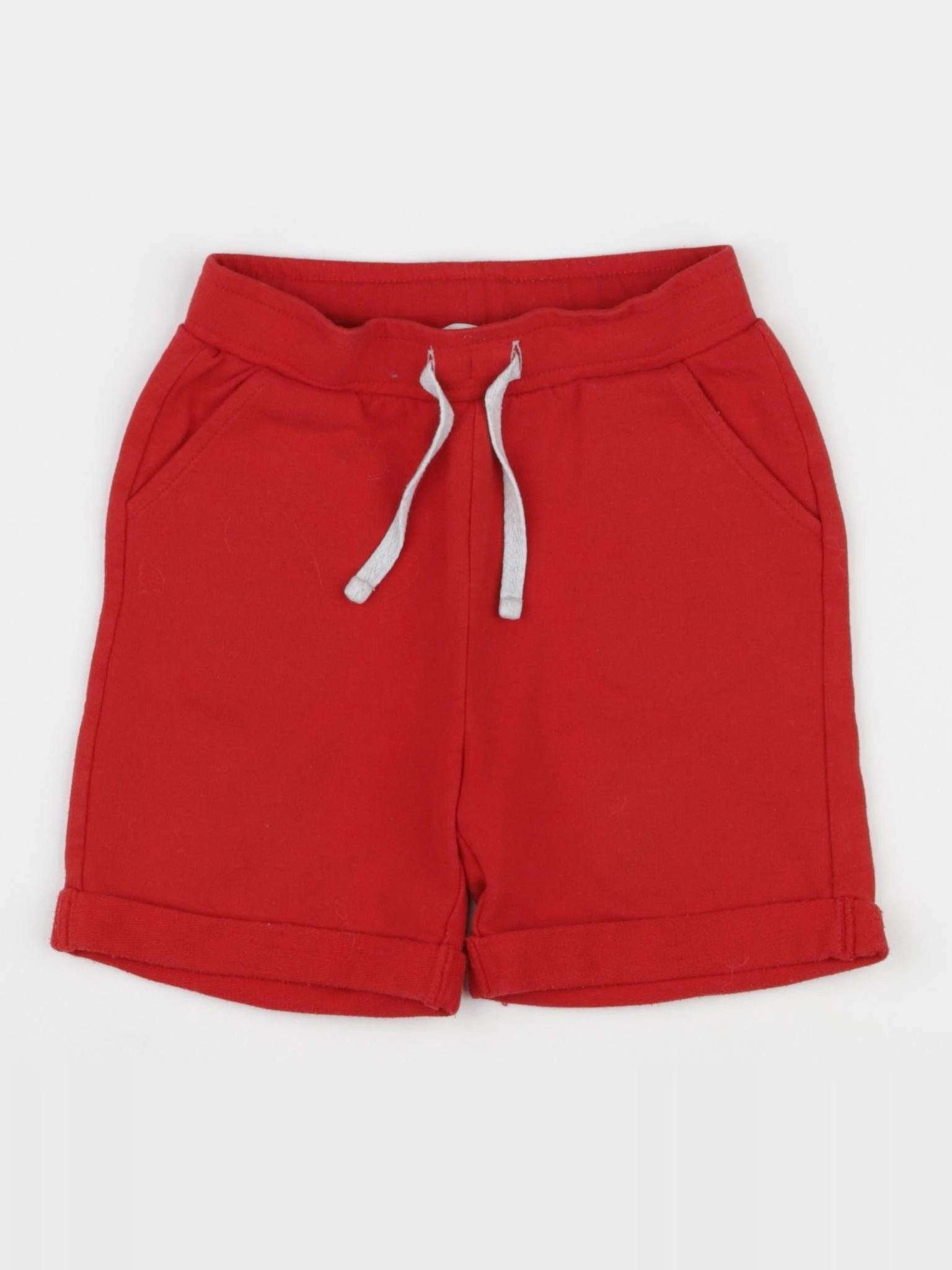 Vertbaudet - short rouge - 3 ans