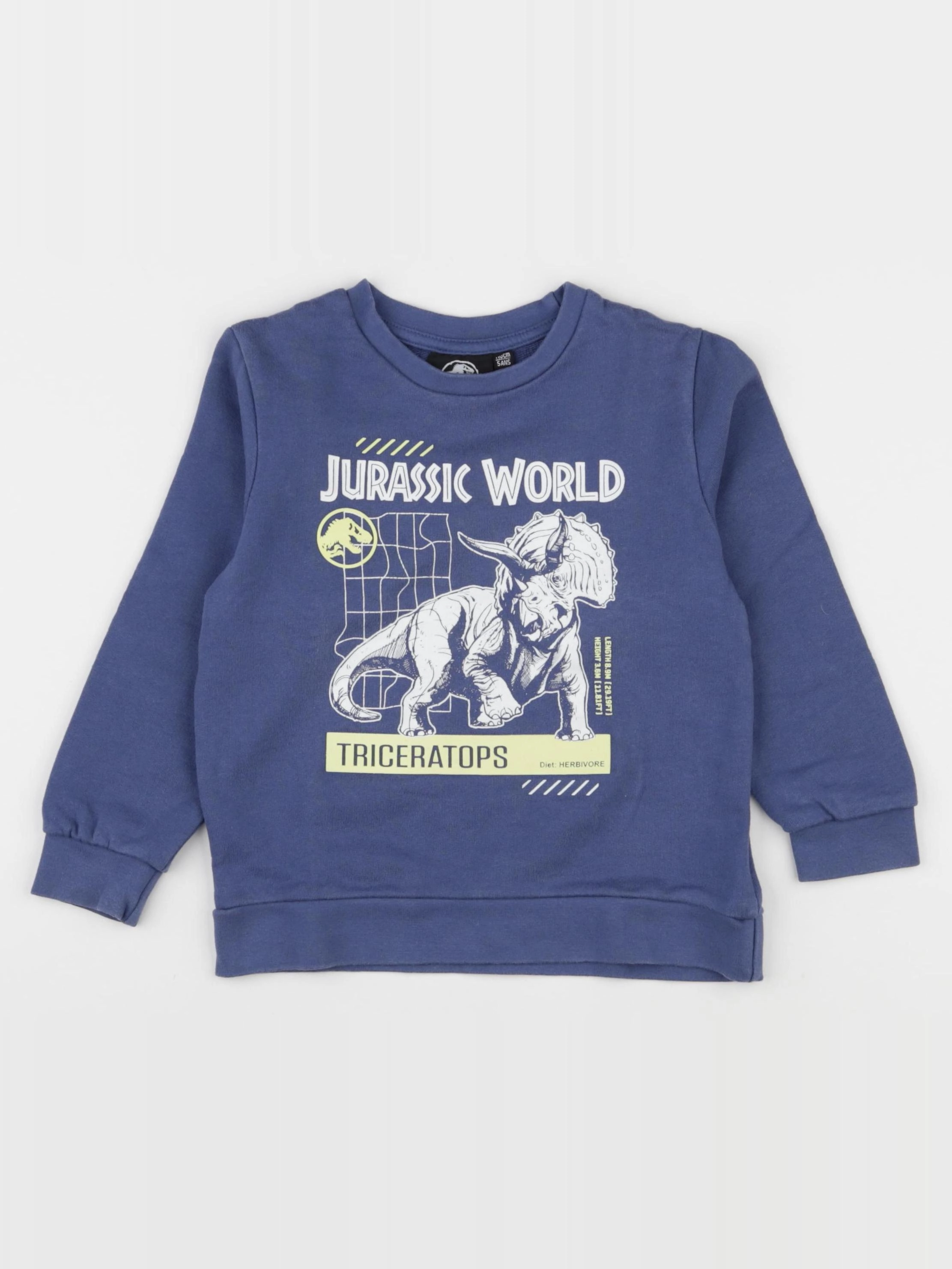 Vertbaudet - sweat bleu - 5 ans