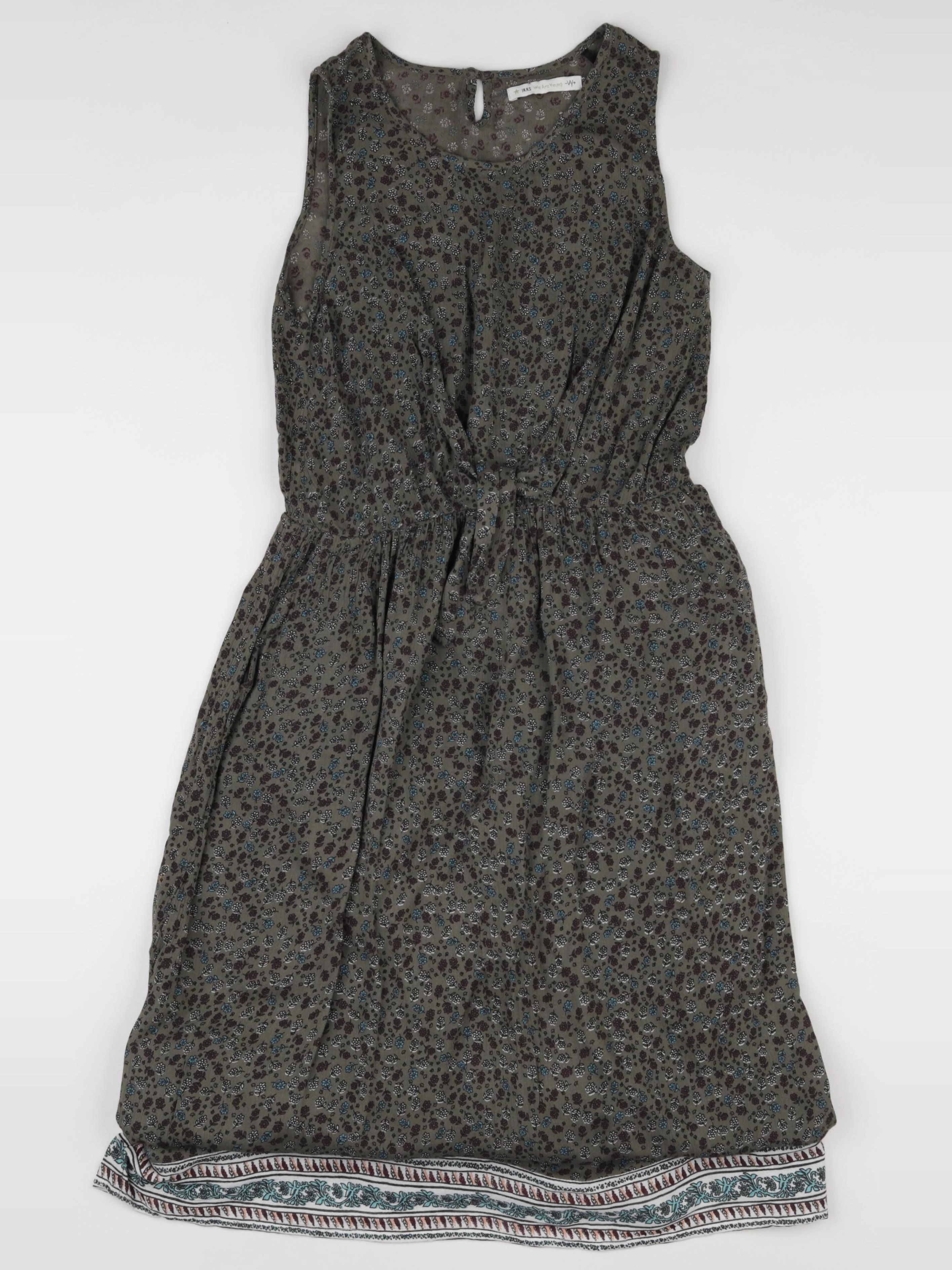 IKKS - robe longue vert - 12 ans