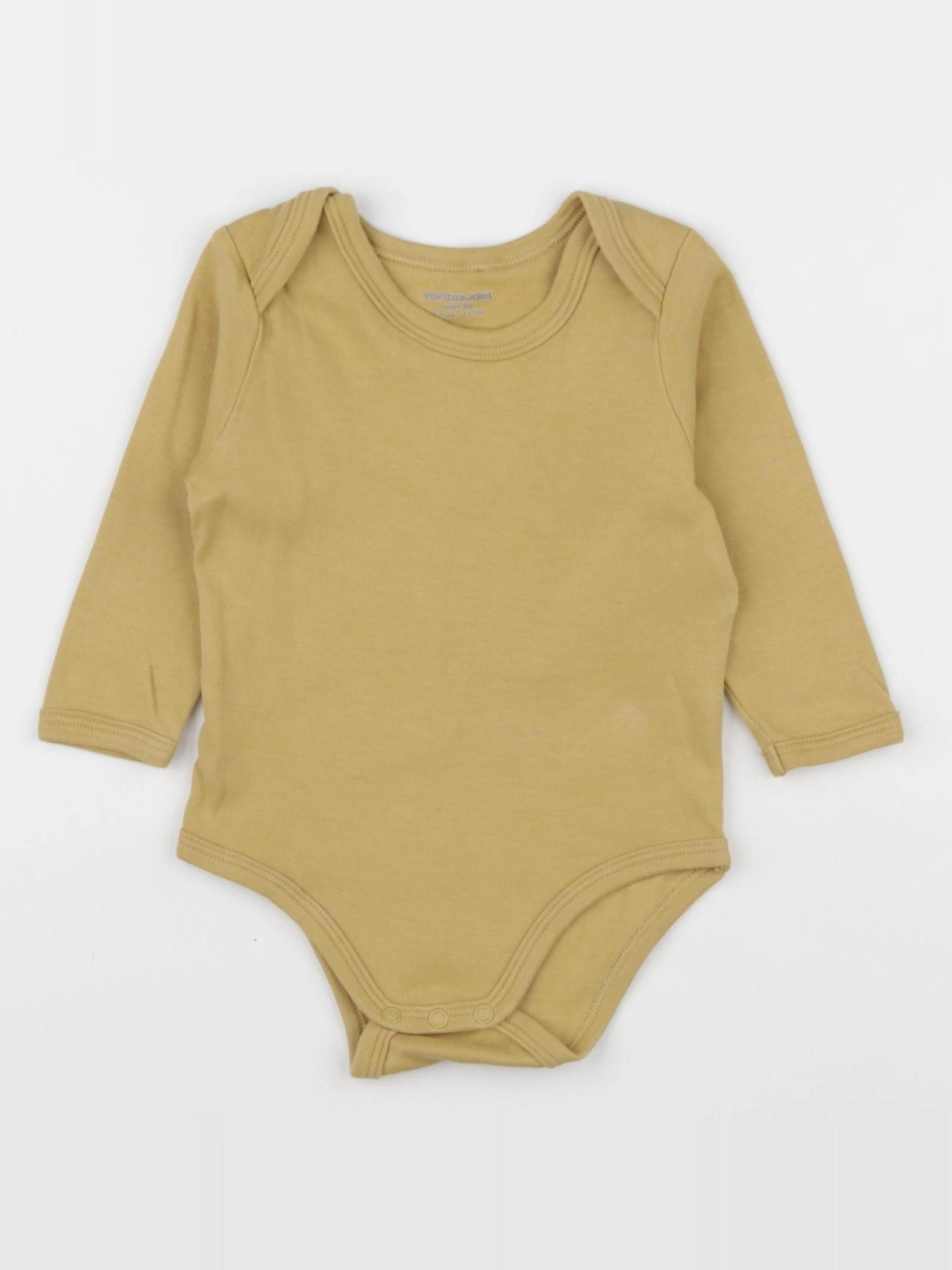 Vertbaudet - body jaune - 9 mois