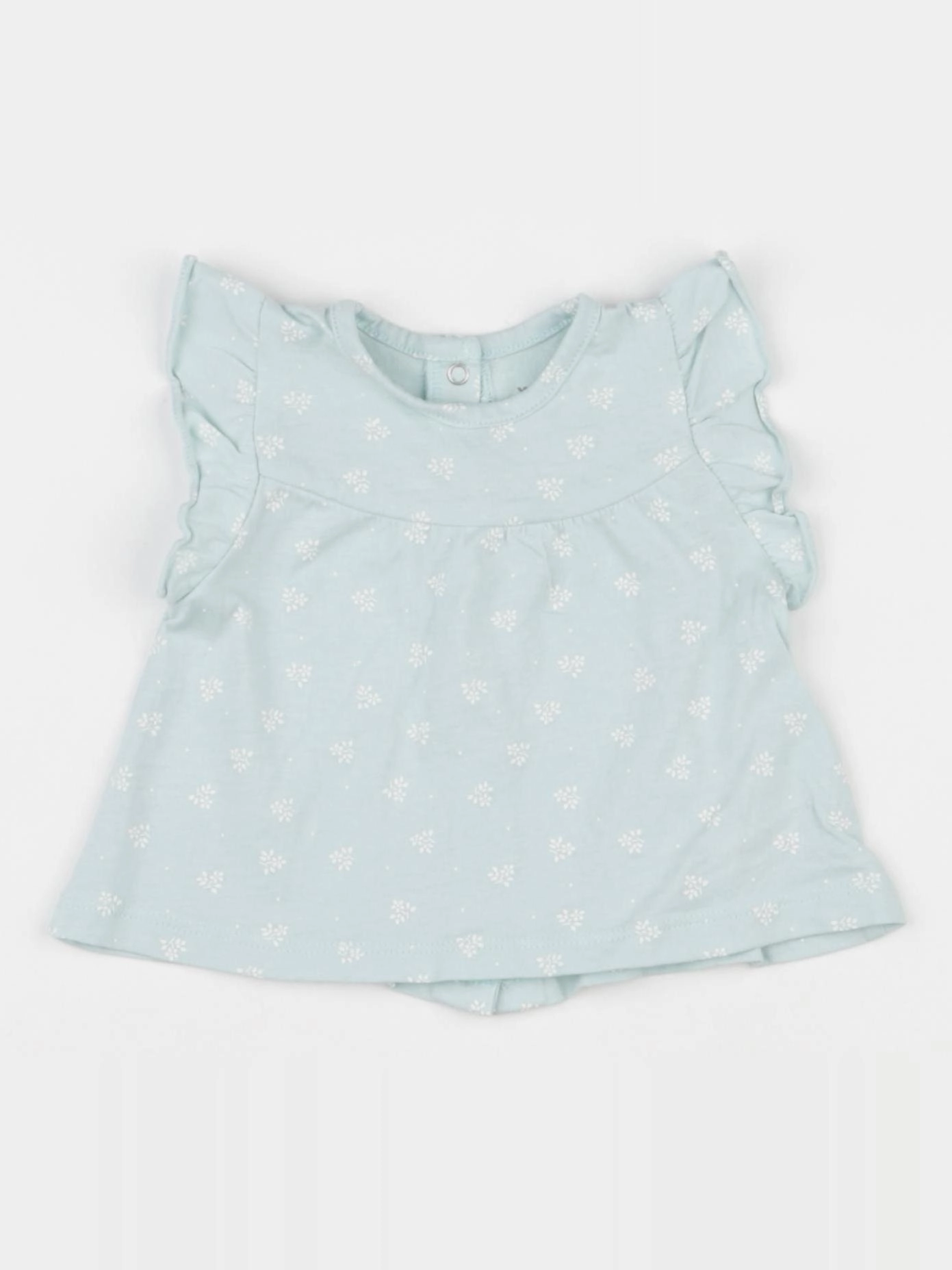 Vertbaudet - tee-shirt bleu - 3 mois