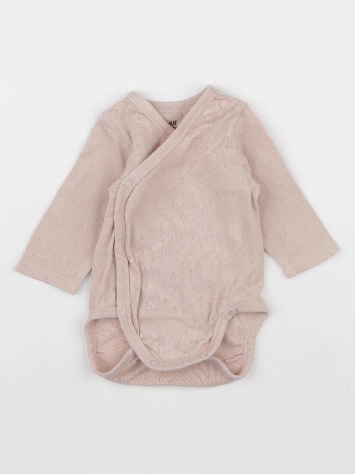 H&M - body rose - 1/3 mois