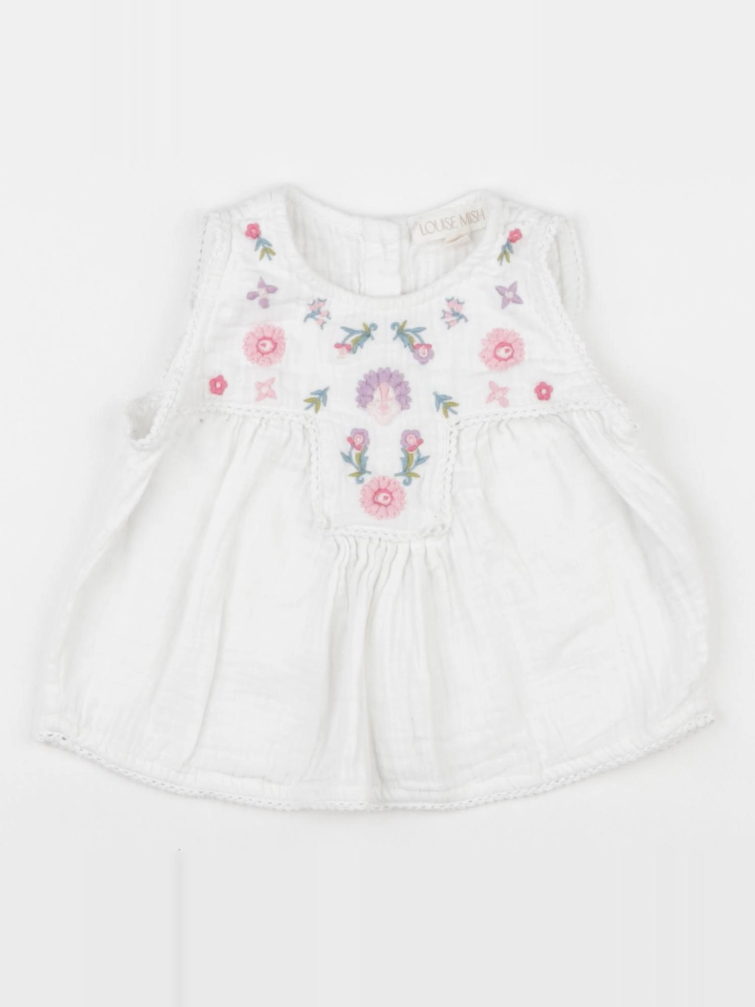 Louise Misha - blouse blanc - 12 mois