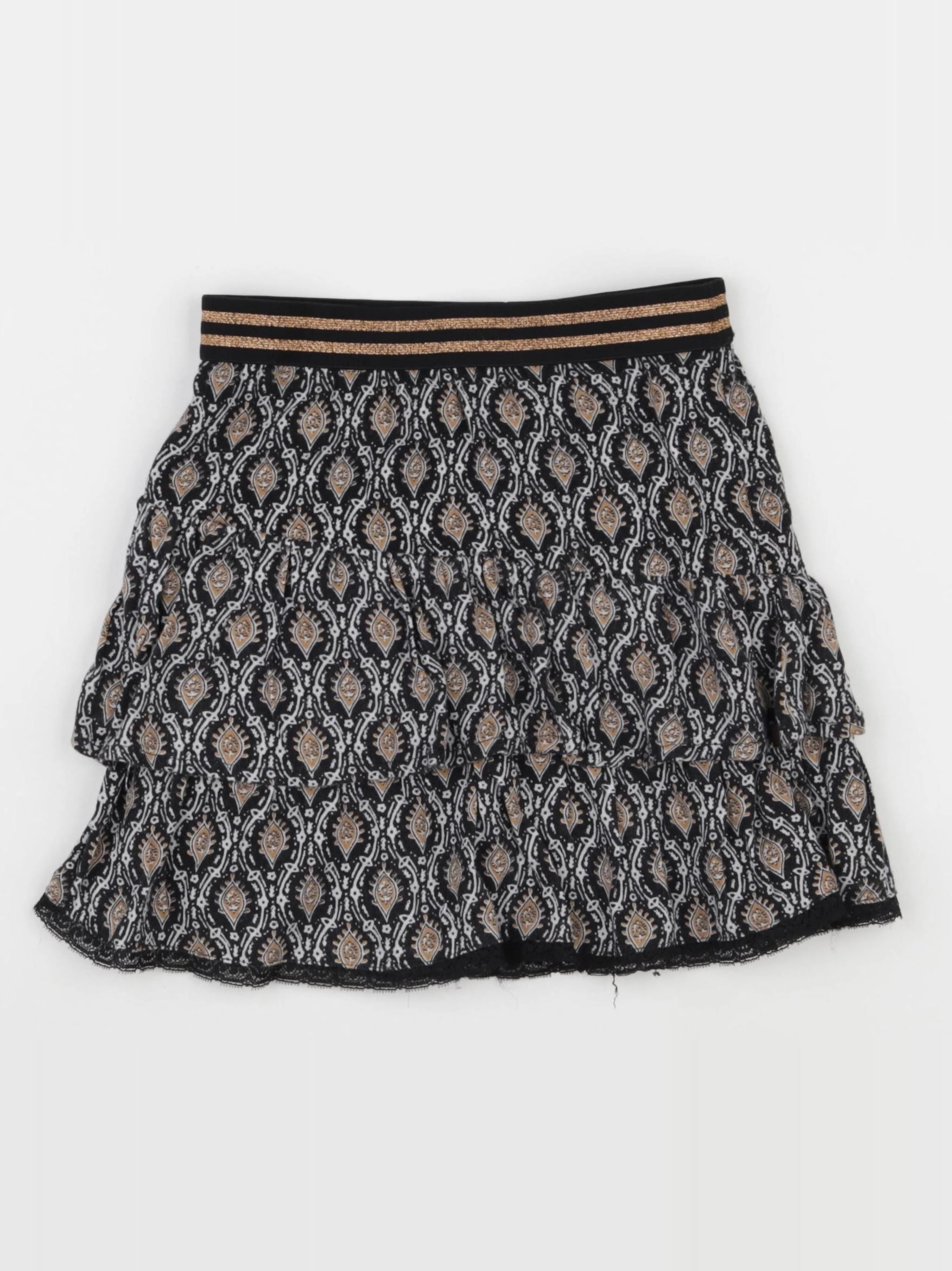 IKKS - jupe noir, marron - 6 ans