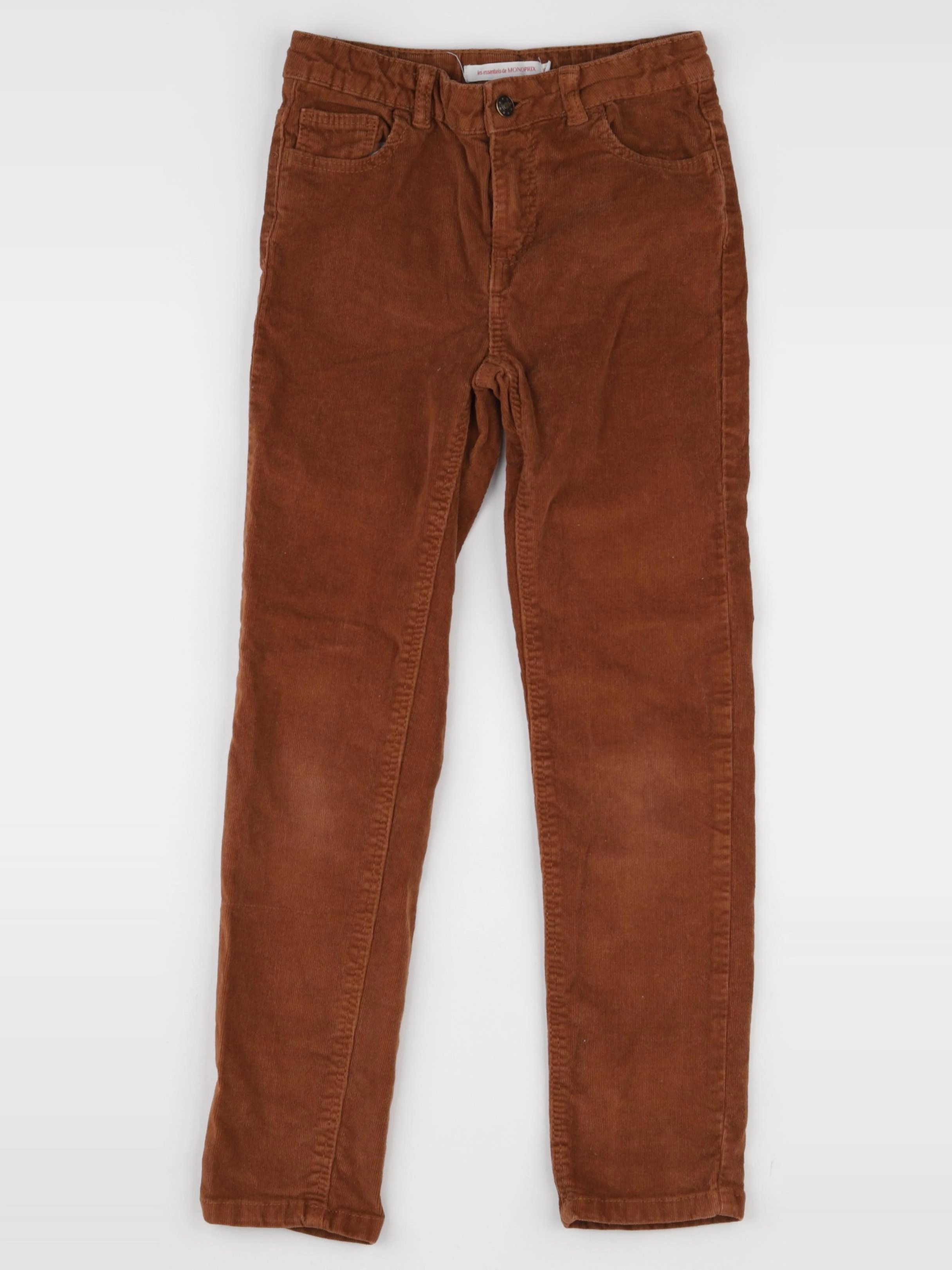Monoprix - pantalon marron - 8 ans