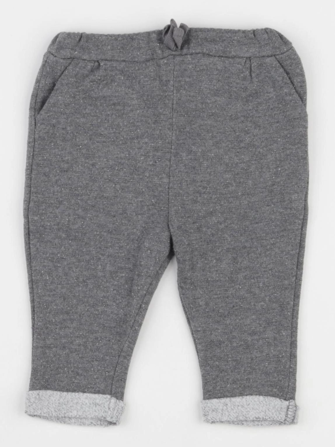 Vertbaudet - pantalon gris - 6 mois