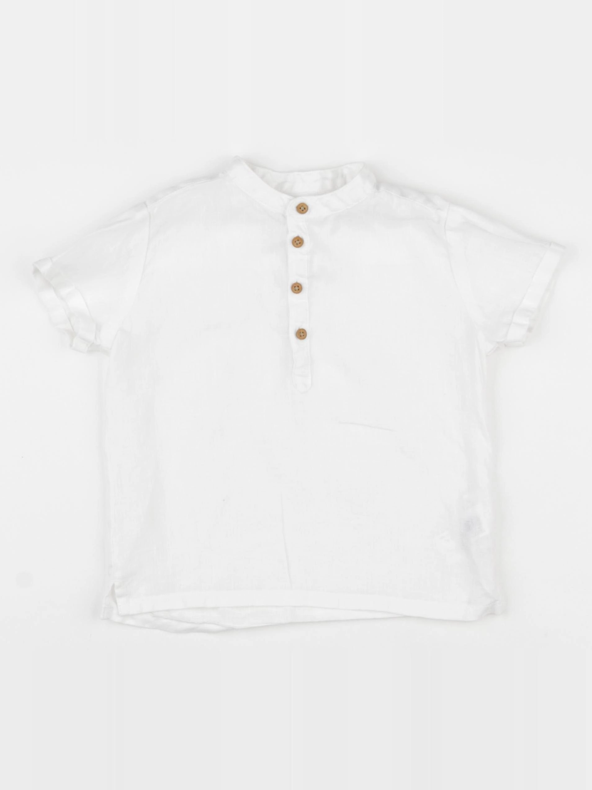 Boutchou - chemise blanc - 24 mois
