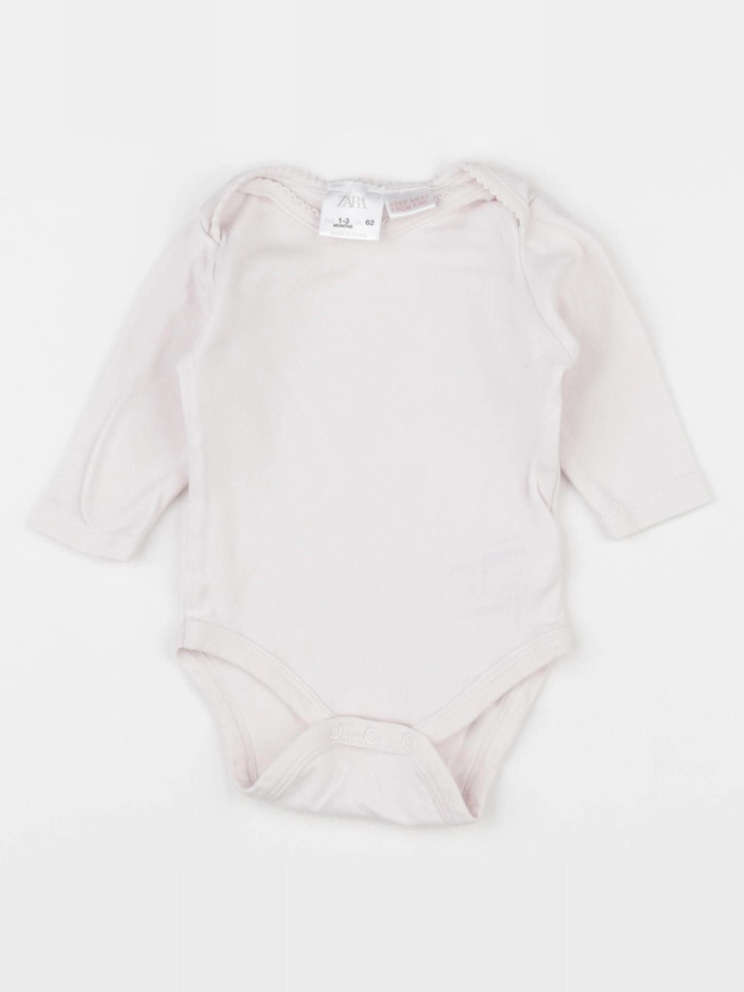 Zara - body rose - 1/3 mois
