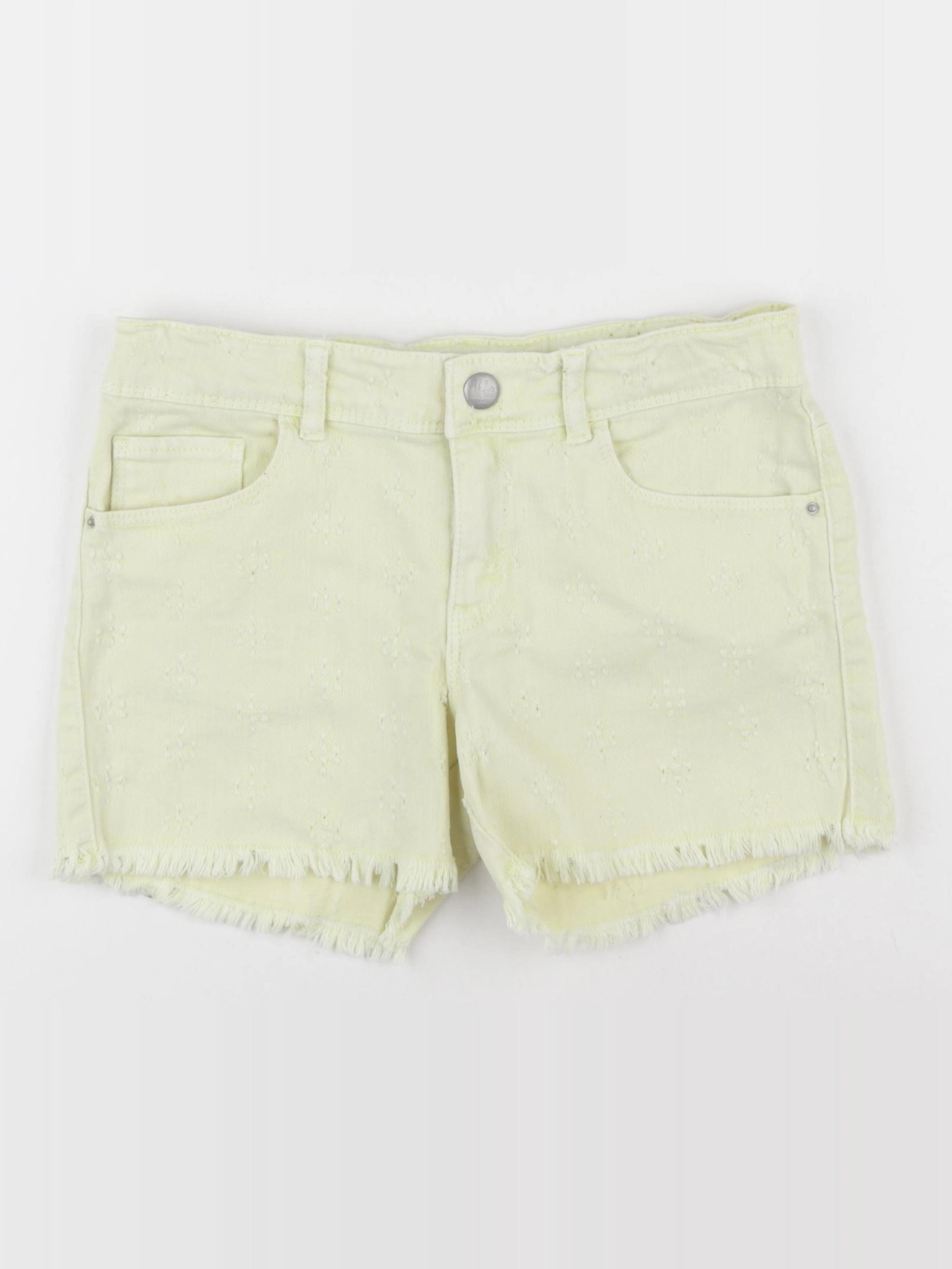 IKKS - short jaune - 10 ans
