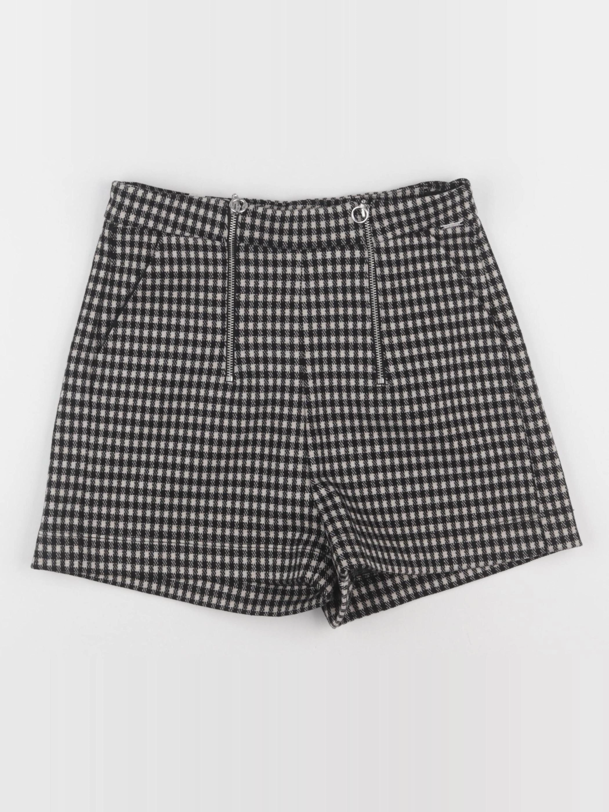 IKKS - short noir, beige - 10 ans