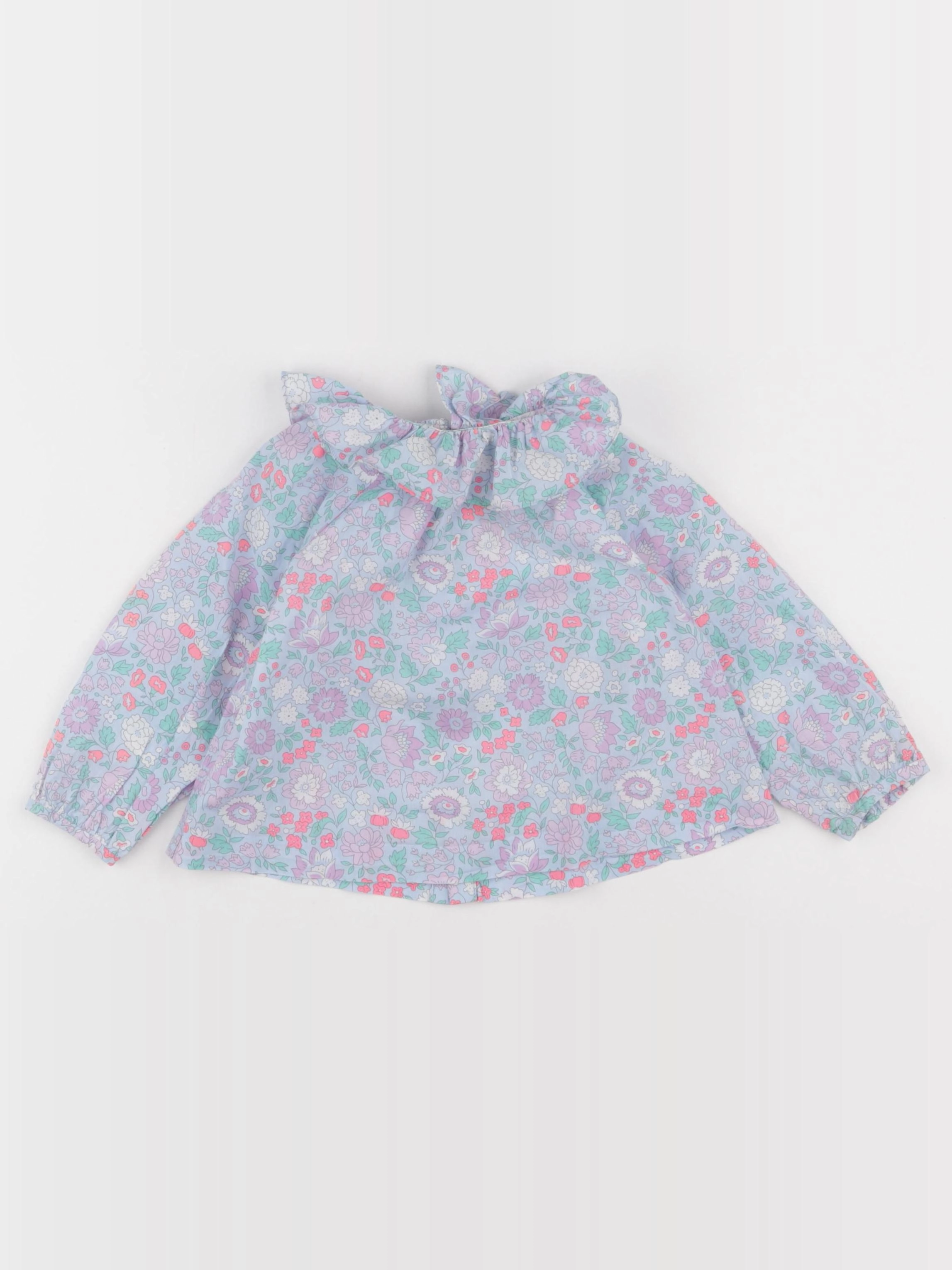 Jacadi - blouse liberty multicolore - 18 mois