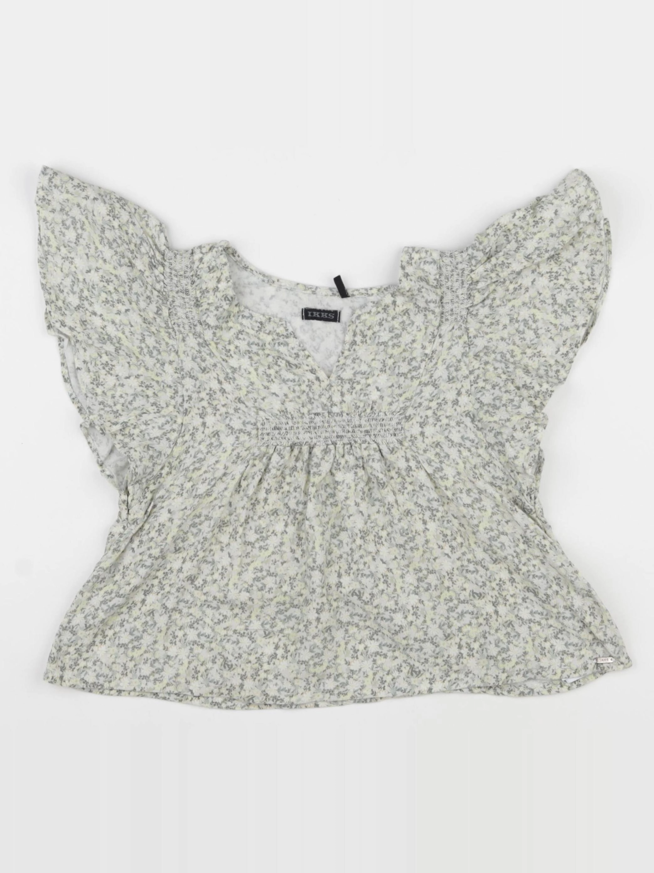 IKKS - blouse jaune, vert - 6 ans
