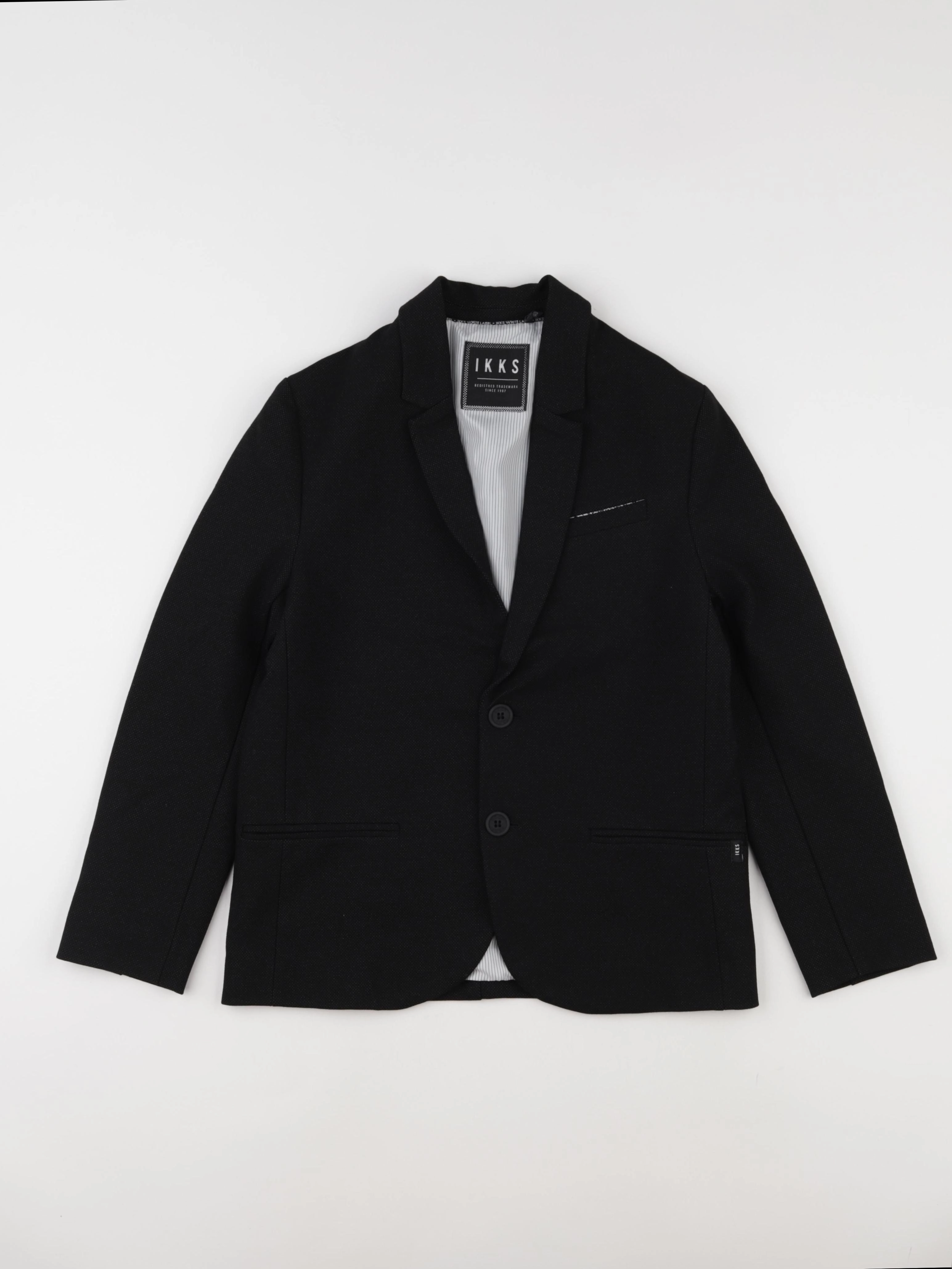 IKKS - veste noir - 10 ans