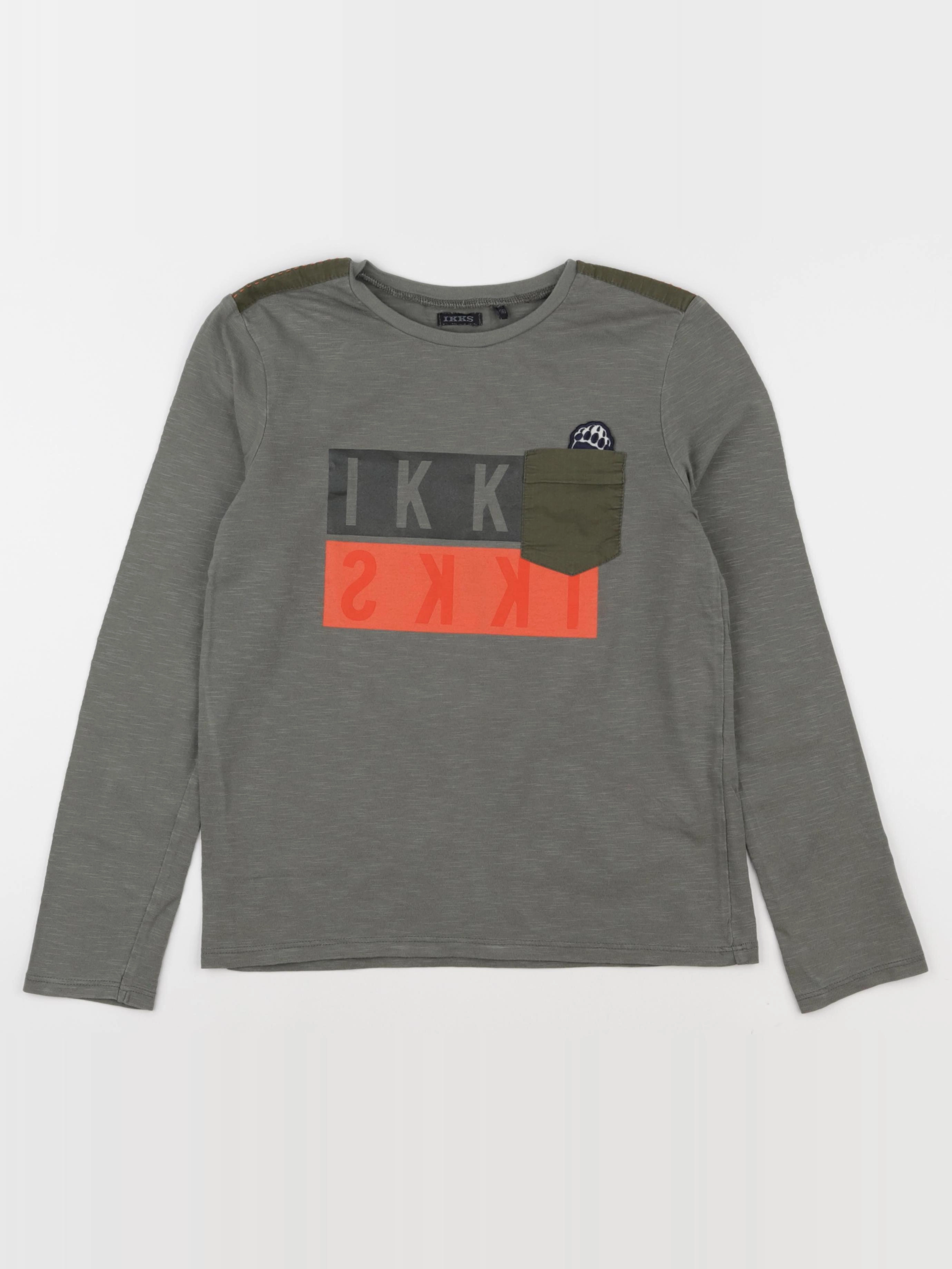 IKKS - tee-shirt vert - 10 ans