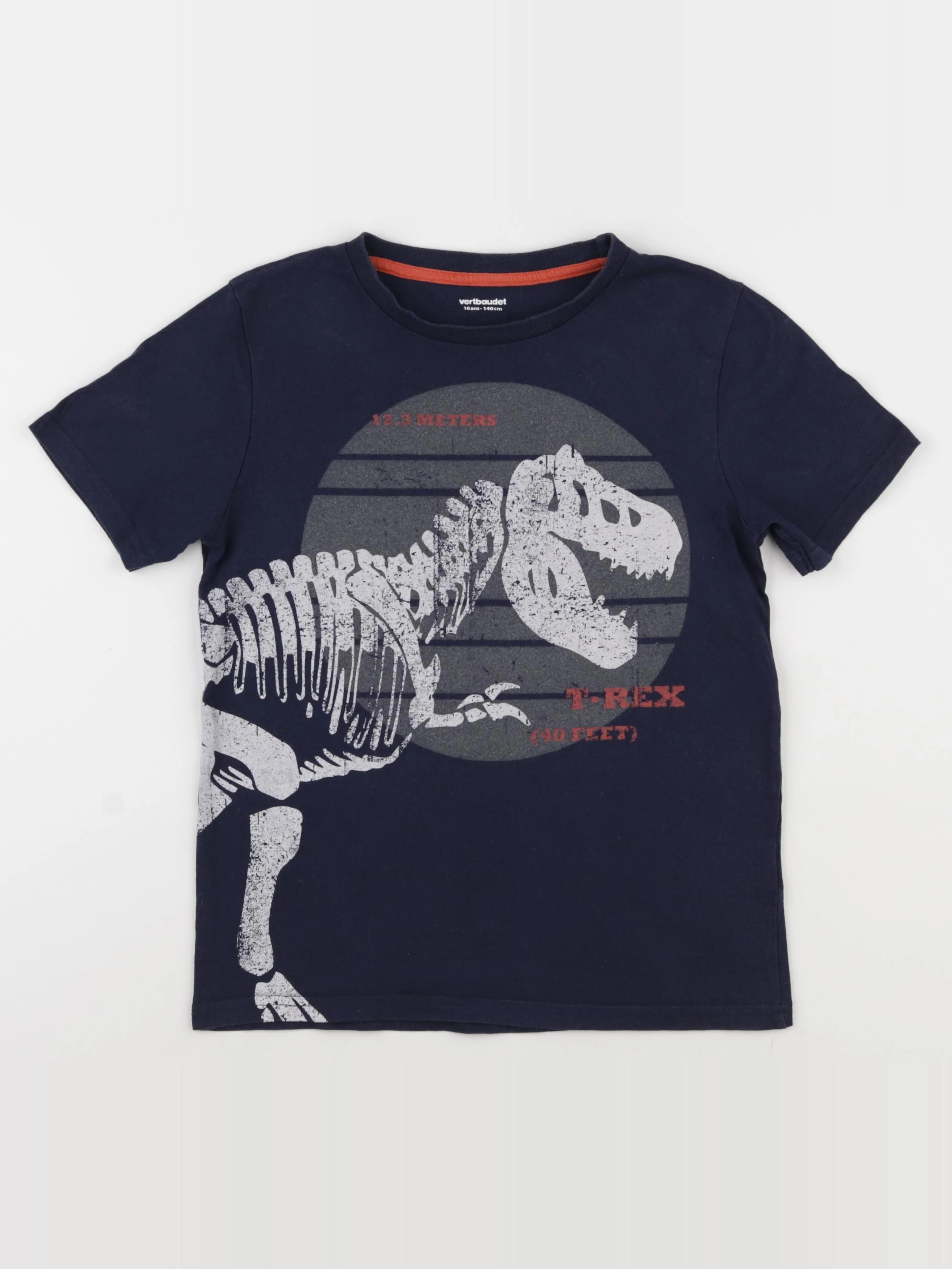 Vertbaudet - tee-shirt bleu - 10 ans