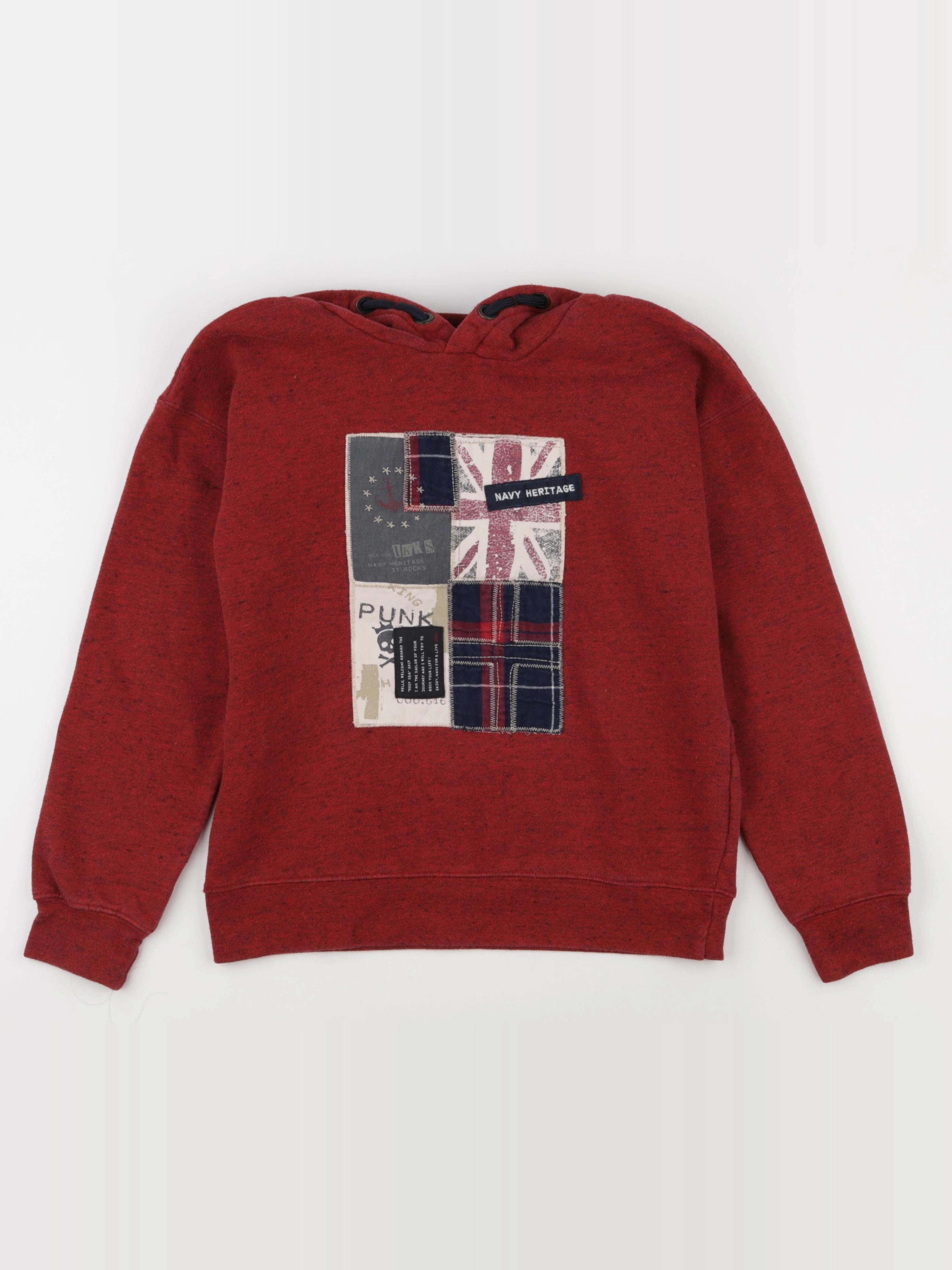 IKKS - sweat rouge - 10 ans