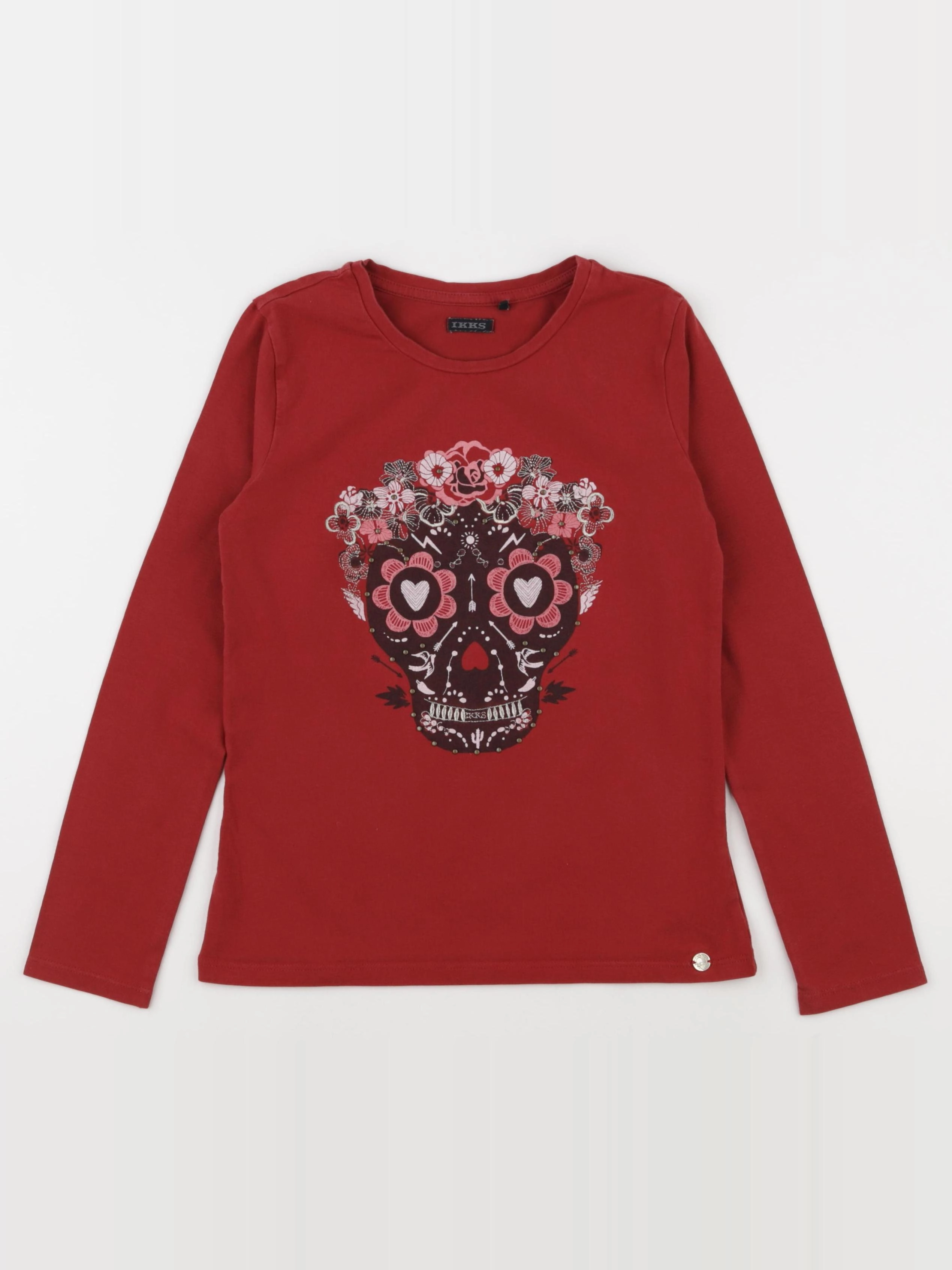 IKKS - tee-shirt rouge - 10 ans