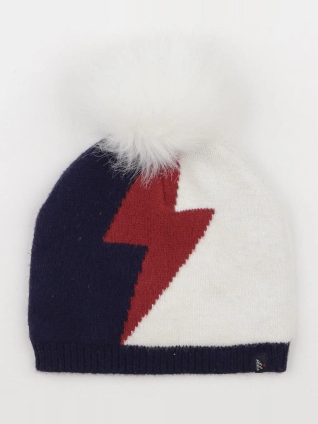 IKKS - bonnet bleu, blanc, rouge - 6/8 ans