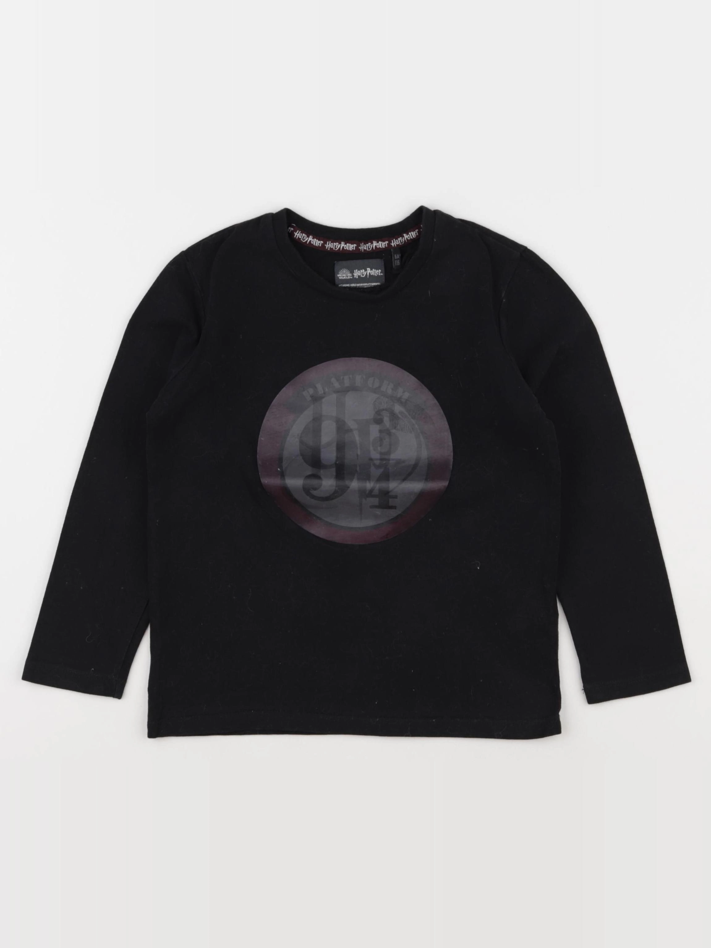 IKKS - tee-shirt noir - 6 ans