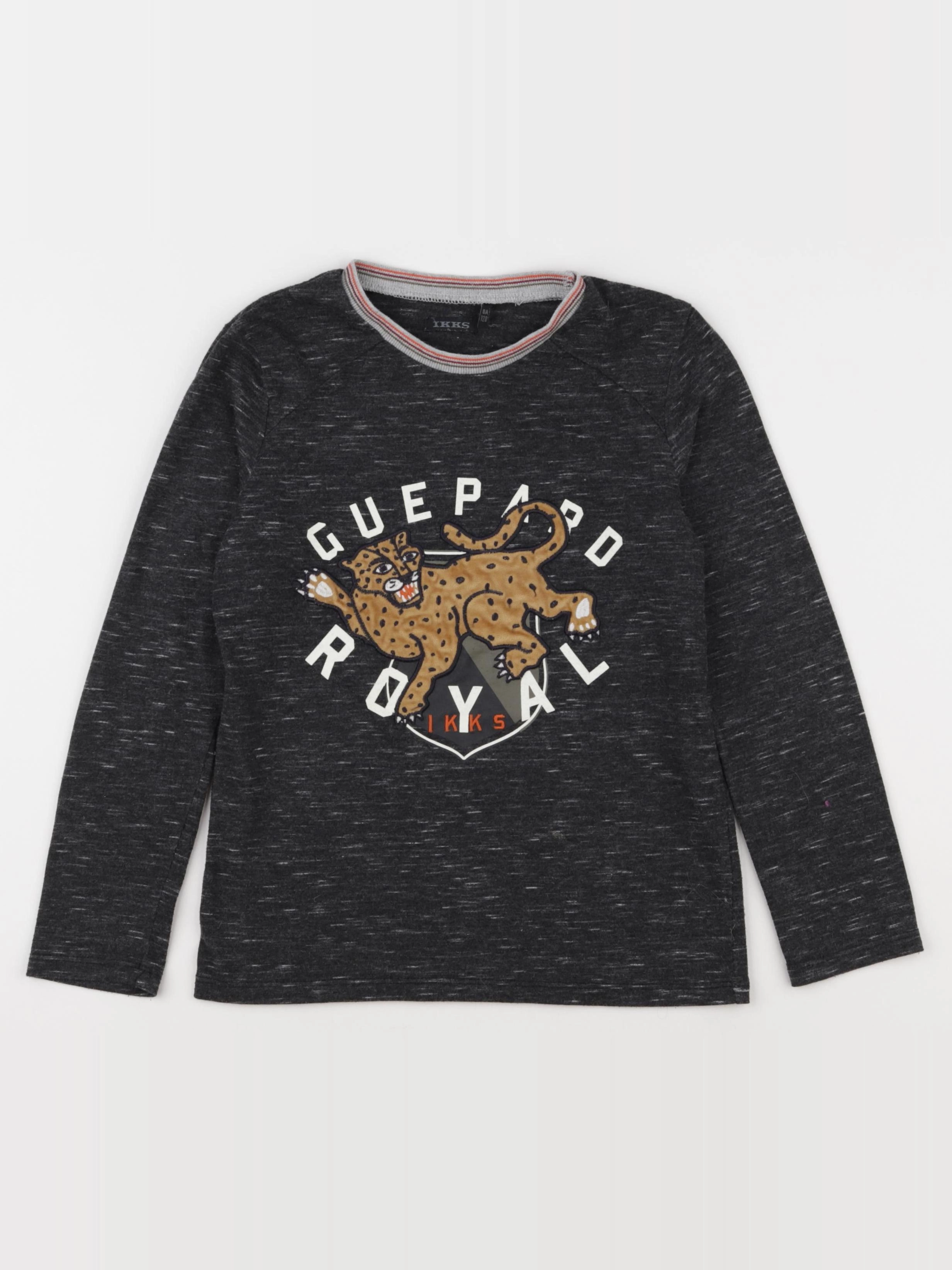 IKKS - tee-shirt gris - 8 ans