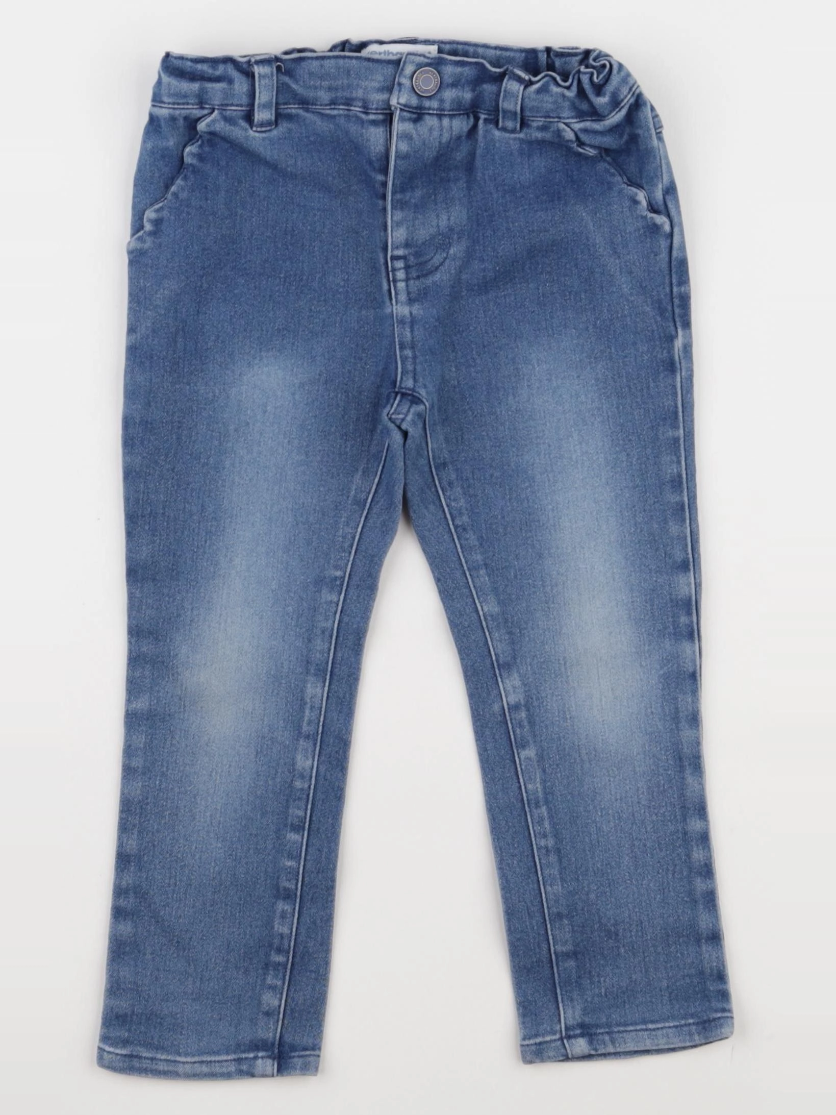 Vertbaudet - jegging bleu - 3 ans
